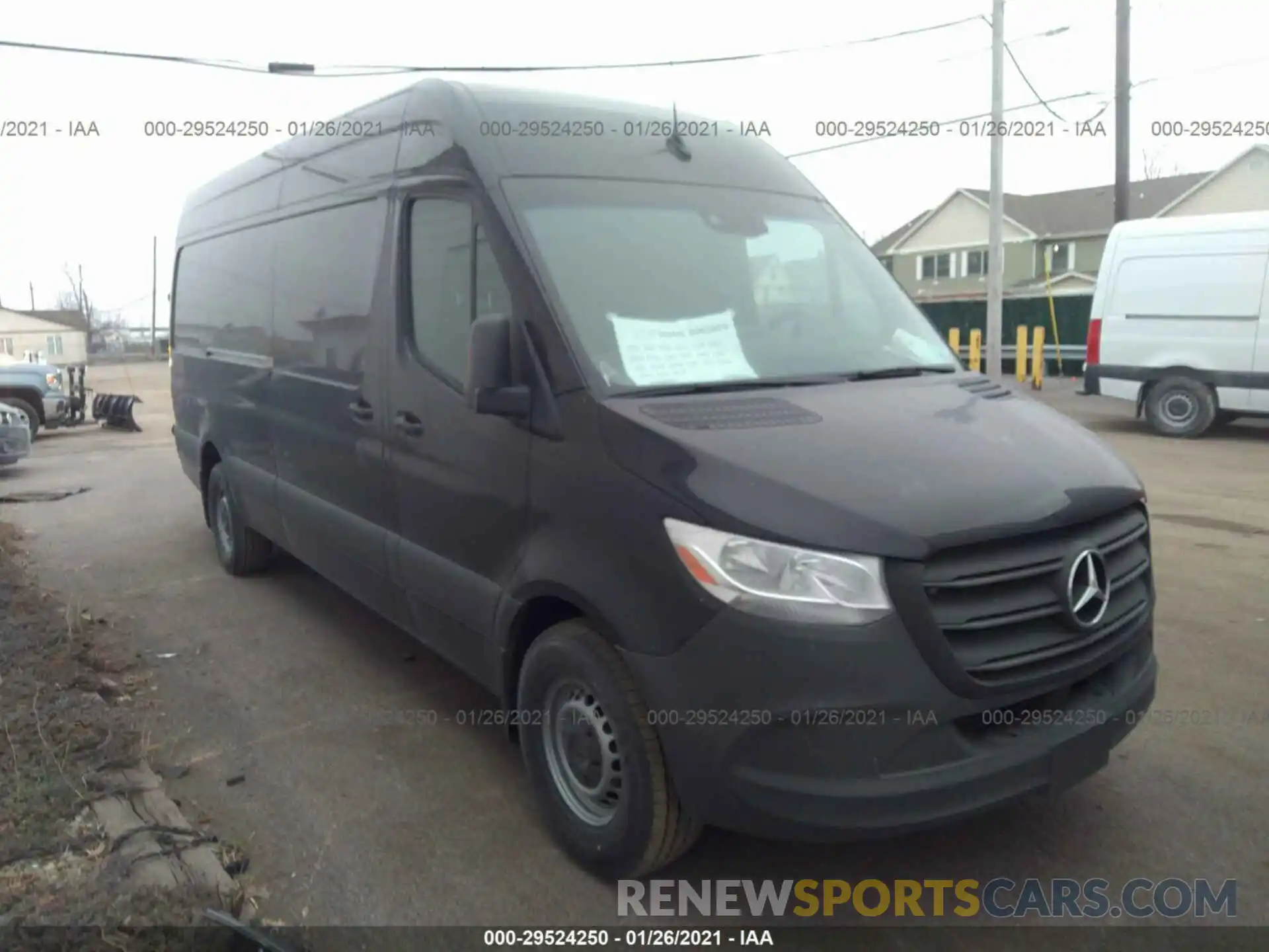 1 Фотография поврежденного автомобиля W1Y4ECHY2LT043445 MERCEDES-BENZ SPRINTER CARGO VAN 2020