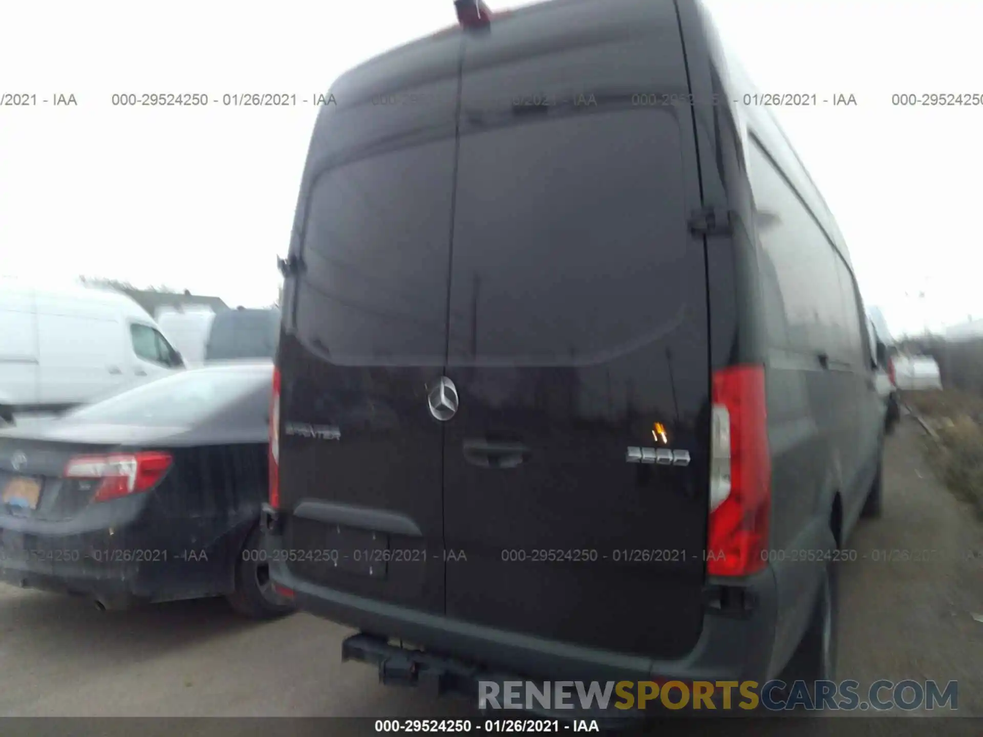 6 Фотография поврежденного автомобиля W1Y4ECHY2LT043445 MERCEDES-BENZ SPRINTER CARGO VAN 2020