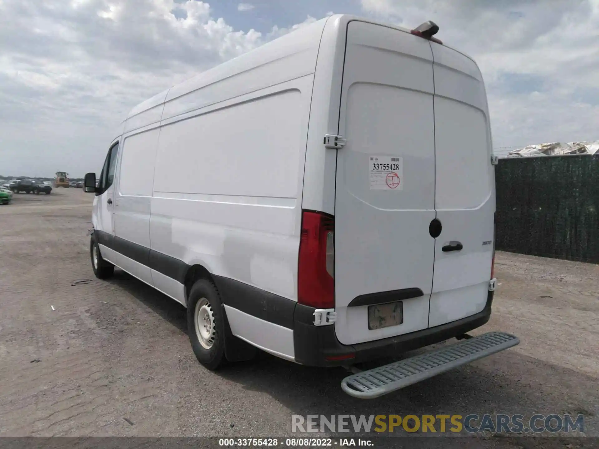 3 Фотография поврежденного автомобиля W1Y4ECHY3LP232579 MERCEDES-BENZ SPRINTER CARGO VAN 2020