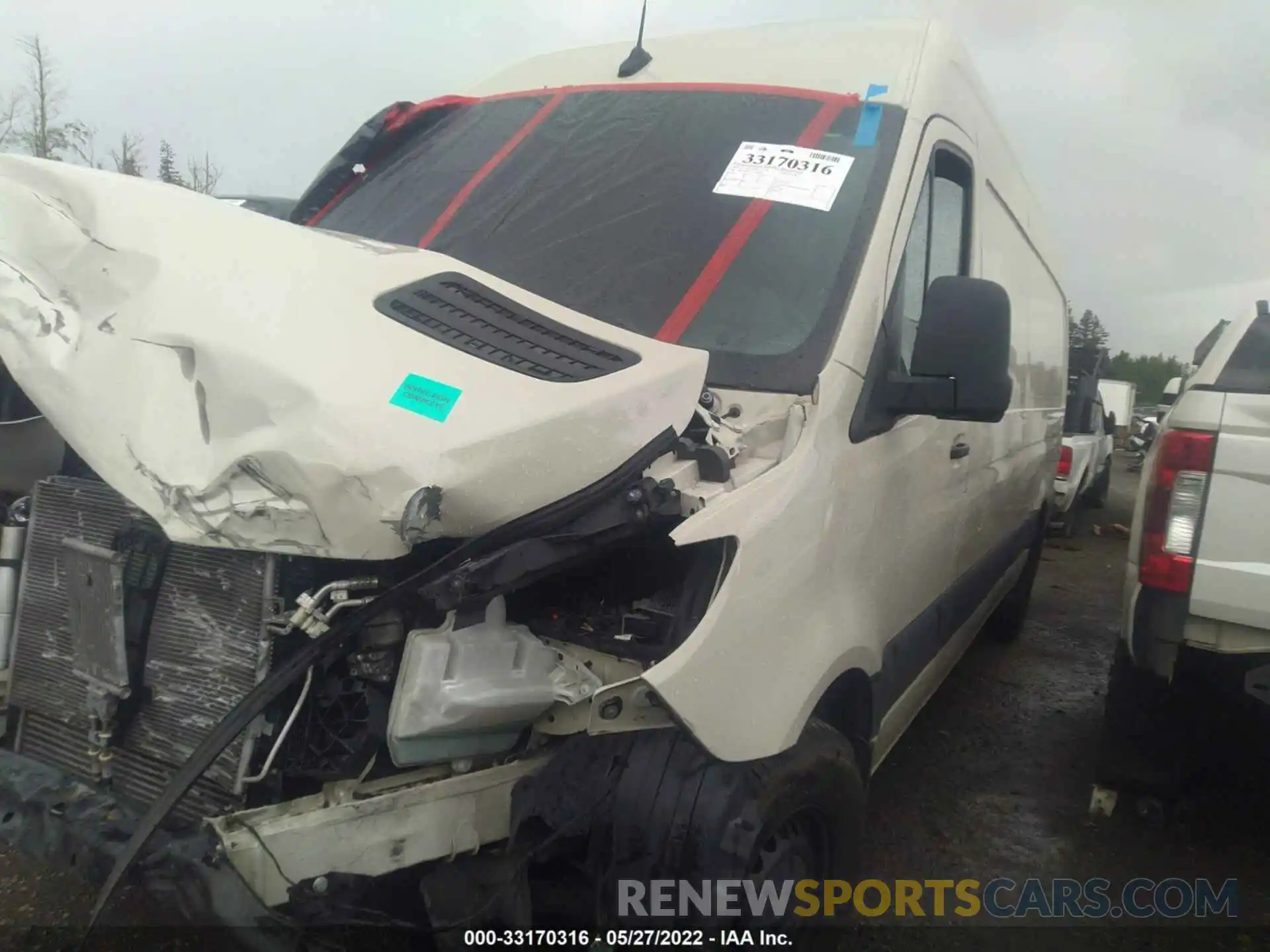 2 Photograph of a damaged car W1Y4ECHY3LT040697 MERCEDES-BENZ SPRINTER CARGO VAN 2020