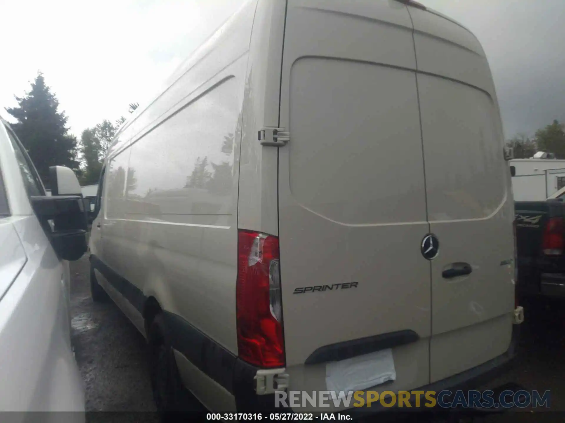 3 Фотография поврежденного автомобиля W1Y4ECHY3LT040697 MERCEDES-BENZ SPRINTER CARGO VAN 2020