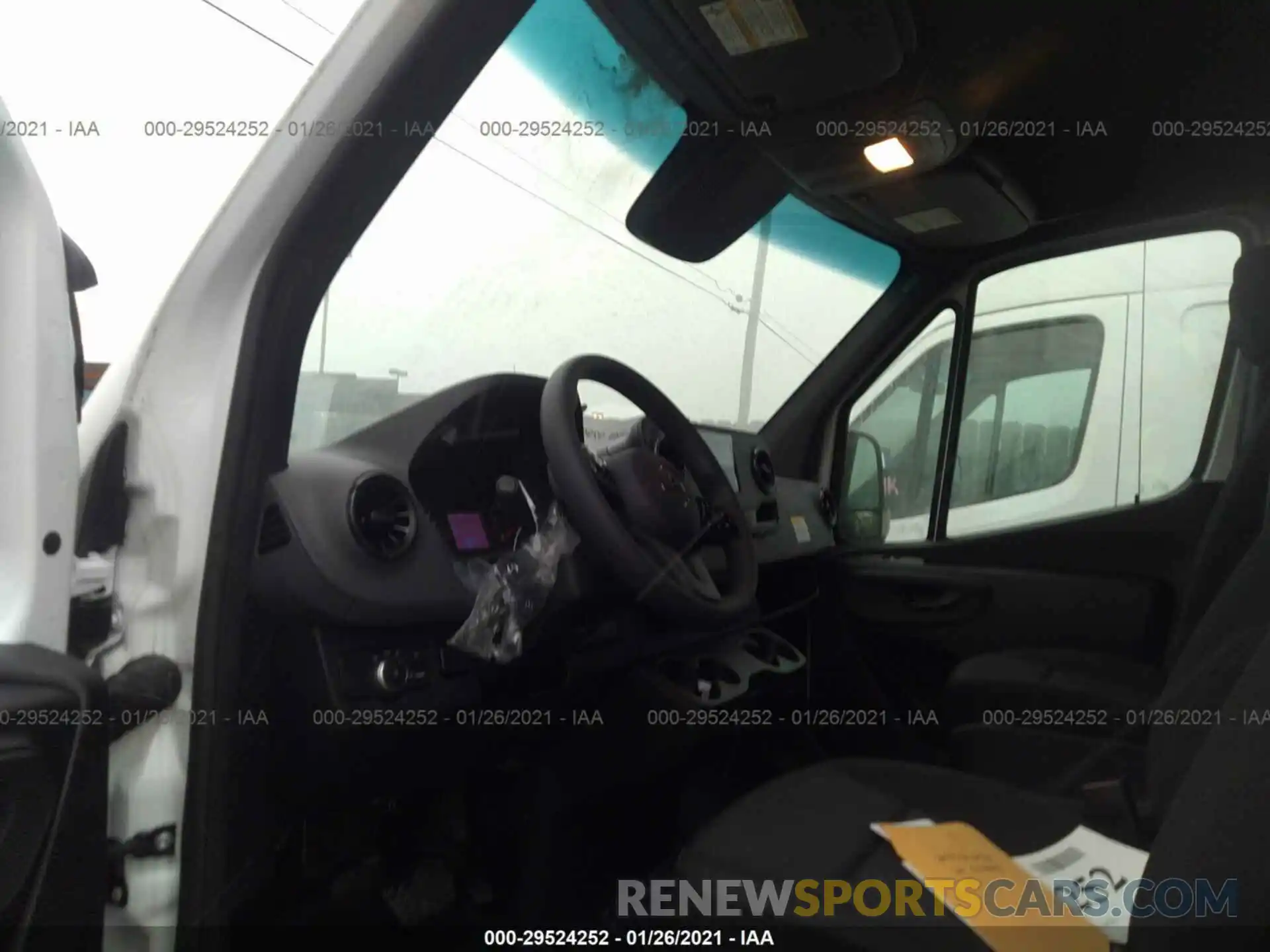 5 Photograph of a damaged car W1Y4ECHY4LT043348 MERCEDES-BENZ SPRINTER CARGO VAN 2020