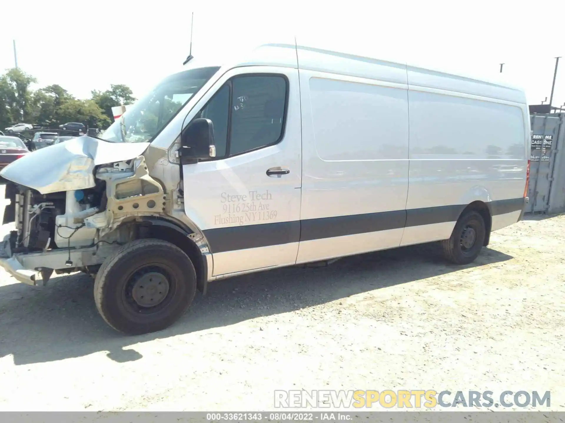 2 Photograph of a damaged car W1Y4ECHY6LT031895 MERCEDES-BENZ SPRINTER CARGO VAN 2020