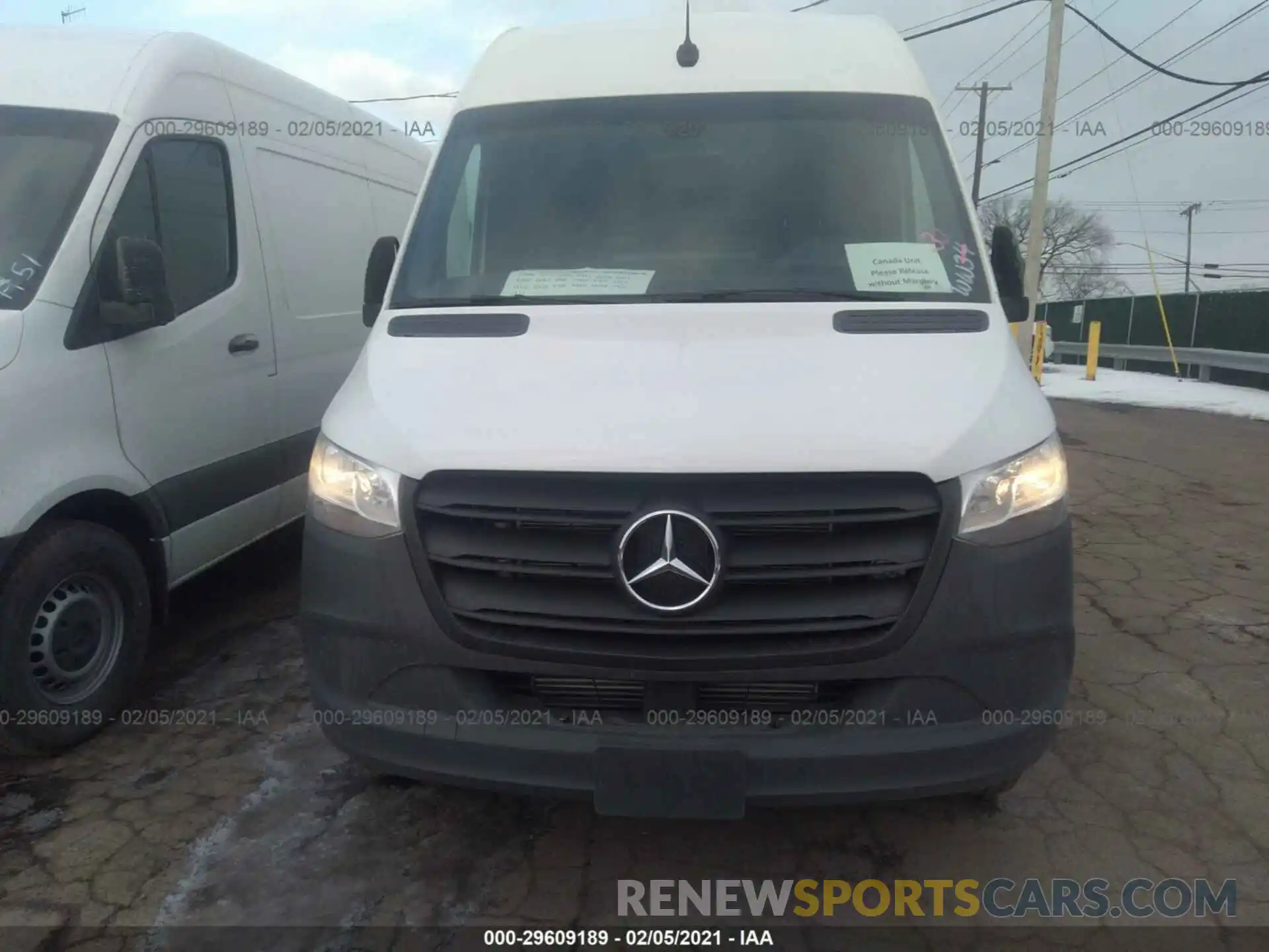 6 Фотография поврежденного автомобиля W1Y4ECHY6LT043447 MERCEDES-BENZ SPRINTER CARGO VAN 2020