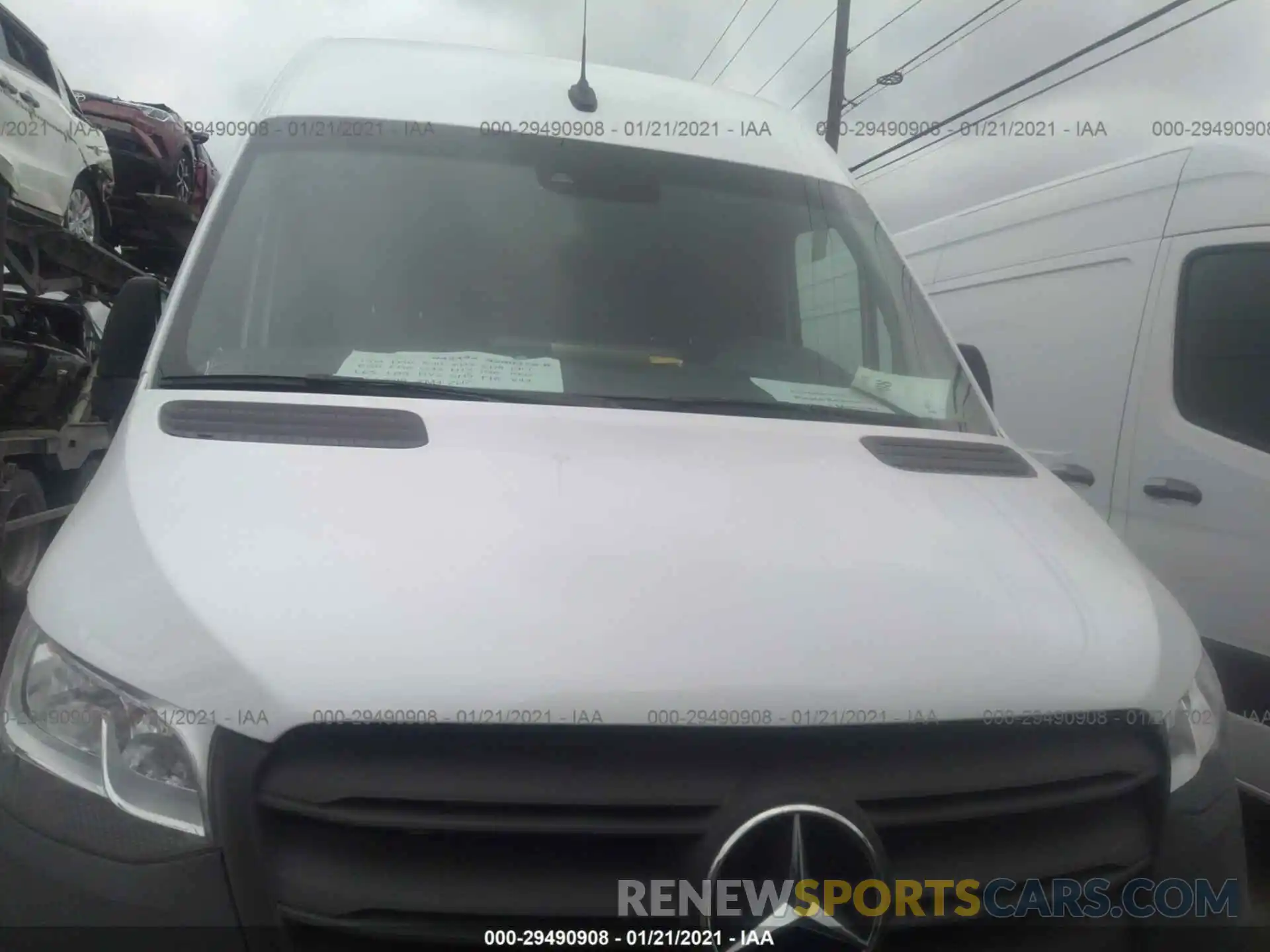 6 Photograph of a damaged car W1Y4ECHY7LT043442 MERCEDES-BENZ SPRINTER CARGO VAN 2020