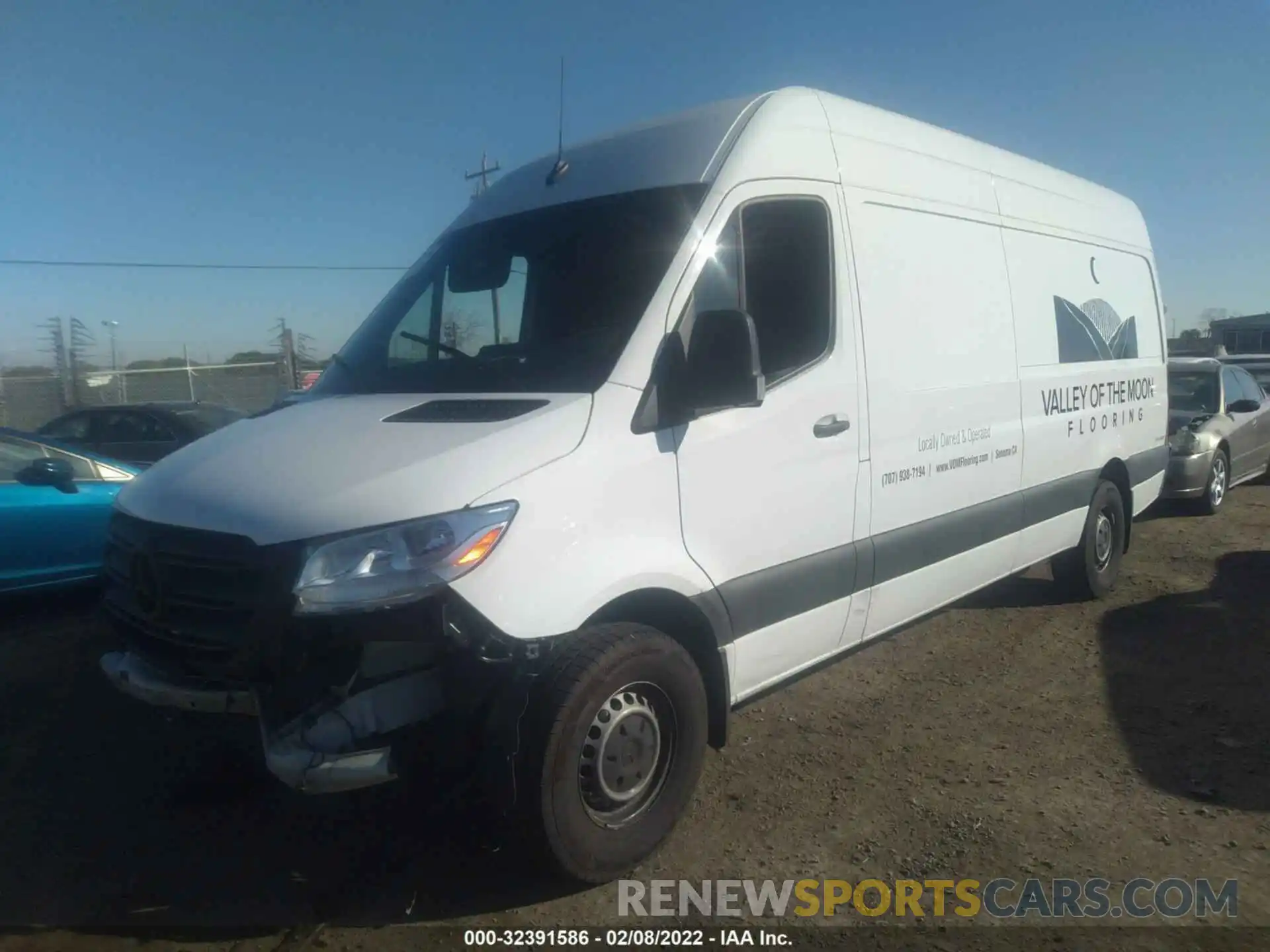 2 Photograph of a damaged car W1Y4ECHY8LT038539 MERCEDES-BENZ SPRINTER CARGO VAN 2020