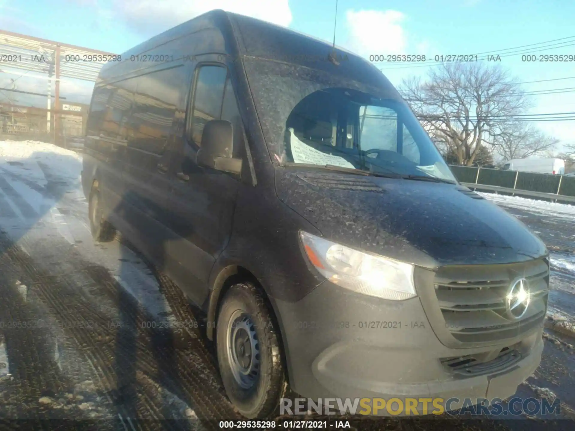 1 Фотография поврежденного автомобиля W1Y4ECHY8LT041991 MERCEDES-BENZ SPRINTER CARGO VAN 2020