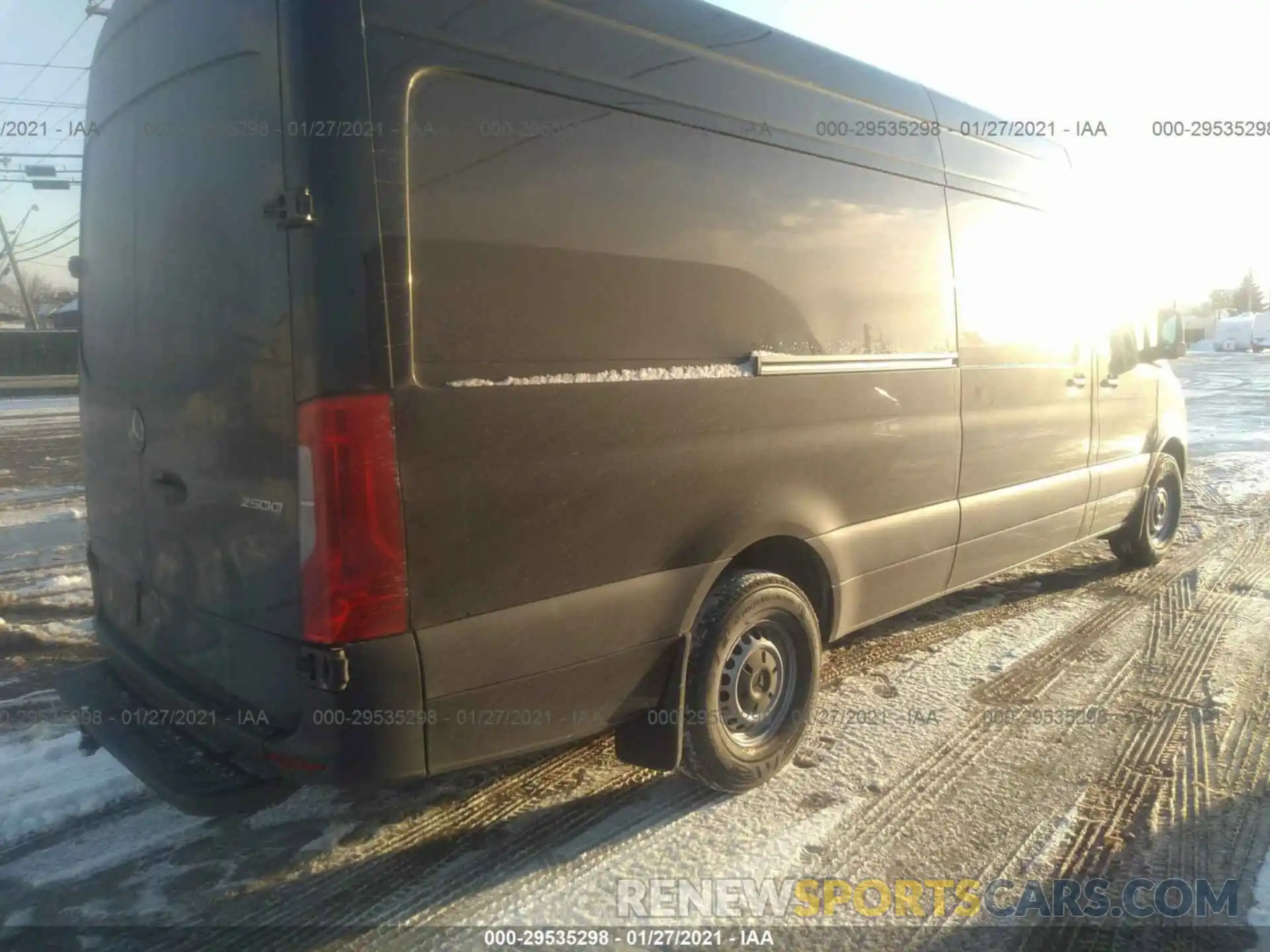 4 Фотография поврежденного автомобиля W1Y4ECHY8LT041991 MERCEDES-BENZ SPRINTER CARGO VAN 2020