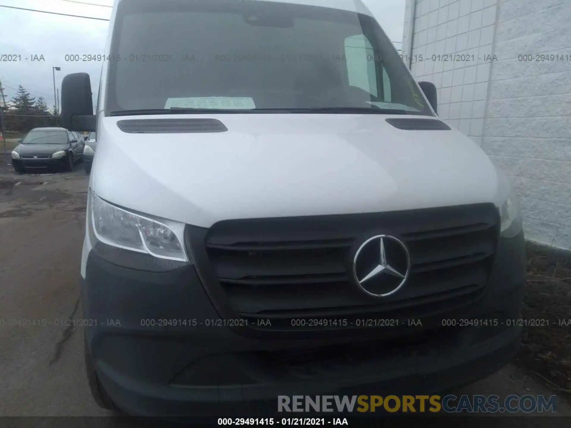 6 Photograph of a damaged car W1Y4ECHY9LT043071 MERCEDES-BENZ SPRINTER CARGO VAN 2020