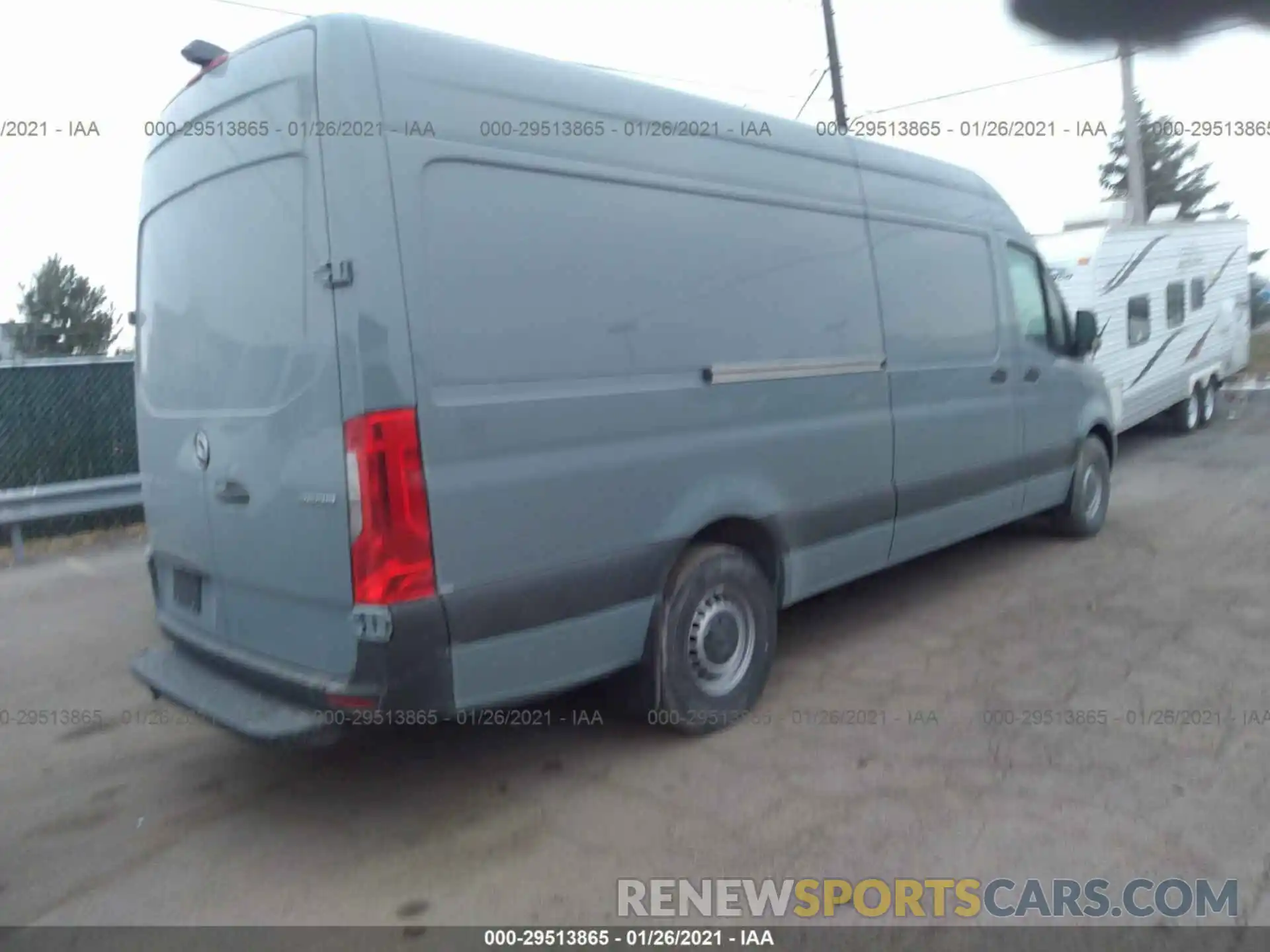 4 Фотография поврежденного автомобиля W1Y4ECHY9LT043443 MERCEDES-BENZ SPRINTER CARGO VAN 2020