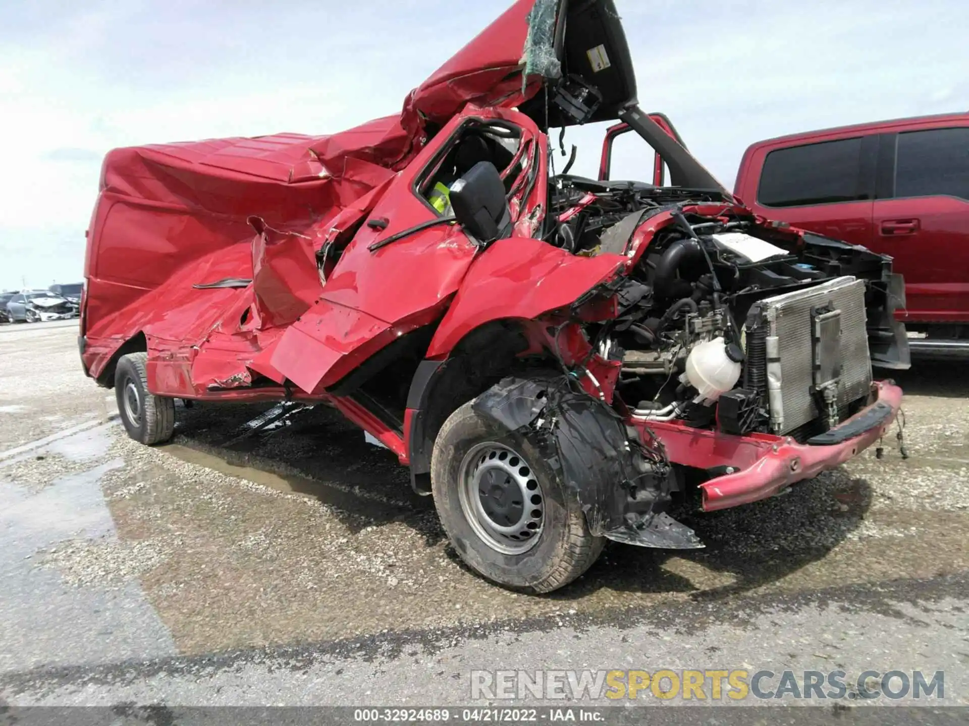 1 Photograph of a damaged car W1Y4ECHYXLT033276 MERCEDES-BENZ SPRINTER CARGO VAN 2020