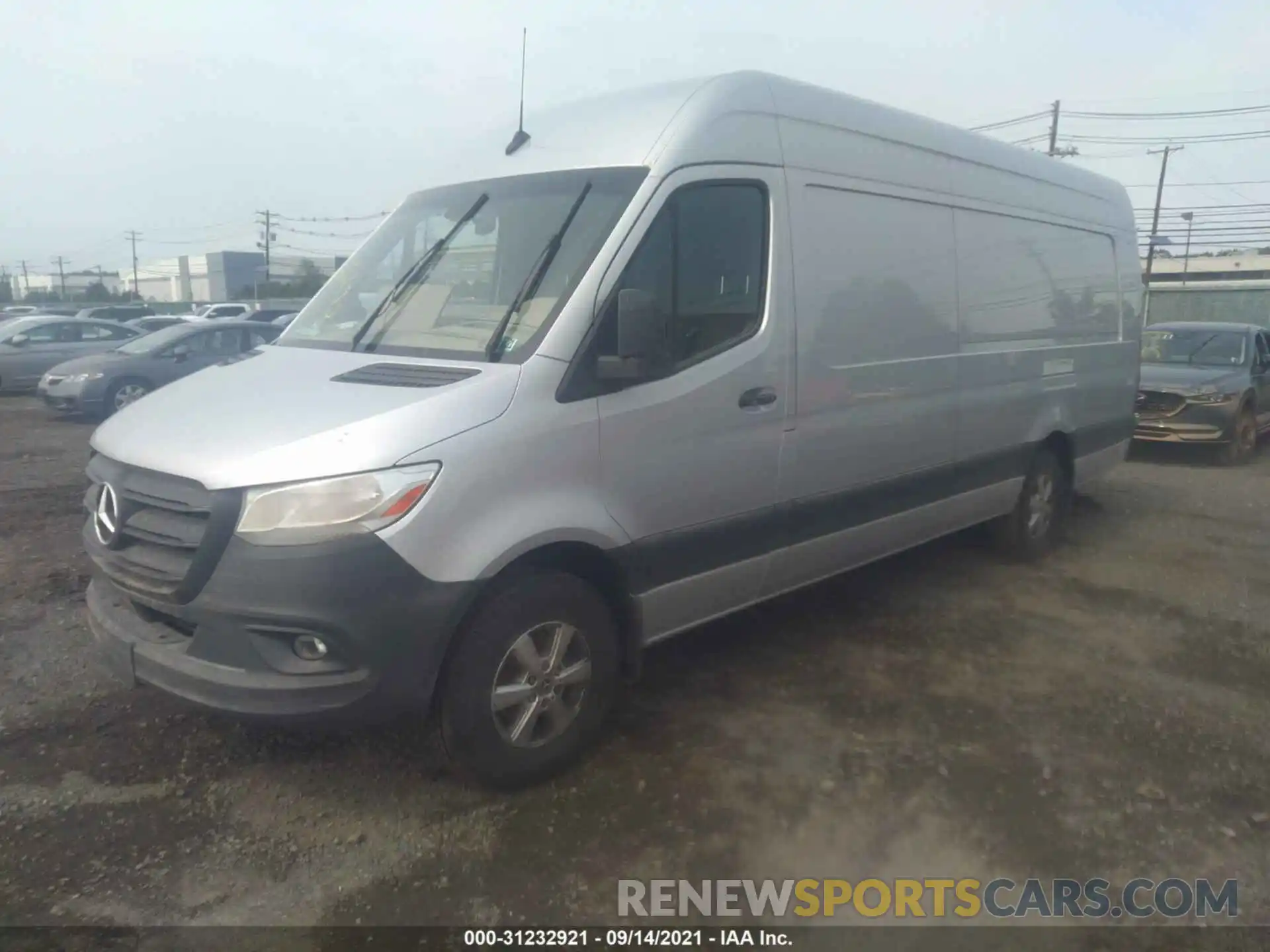 2 Photograph of a damaged car W1Y4EDHY4LT026801 MERCEDES-BENZ SPRINTER CARGO VAN 2020