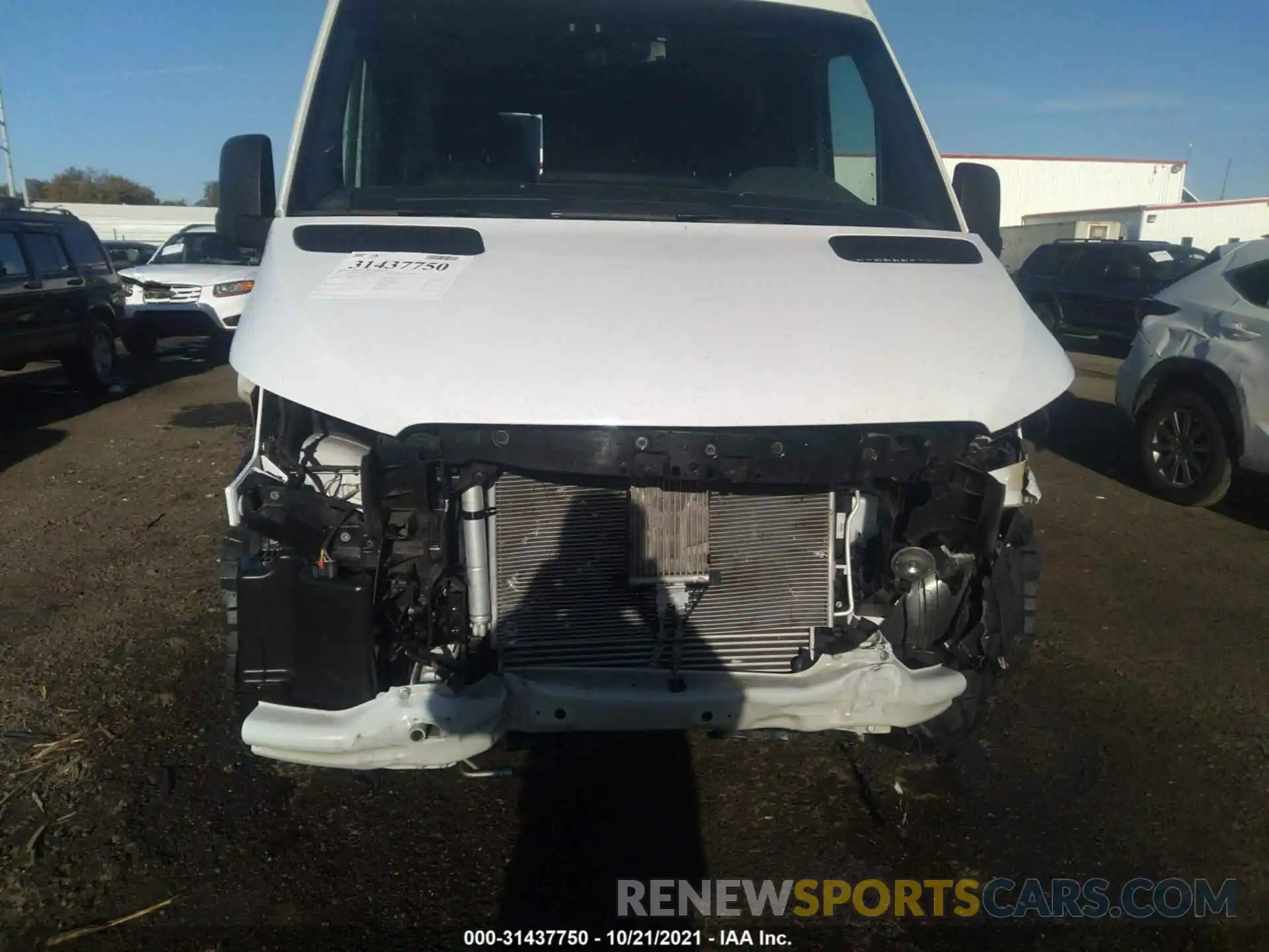 6 Photograph of a damaged car W1W4DDHY2MT047921 MERCEDES-BENZ SPRINTER CARGO VAN 2021