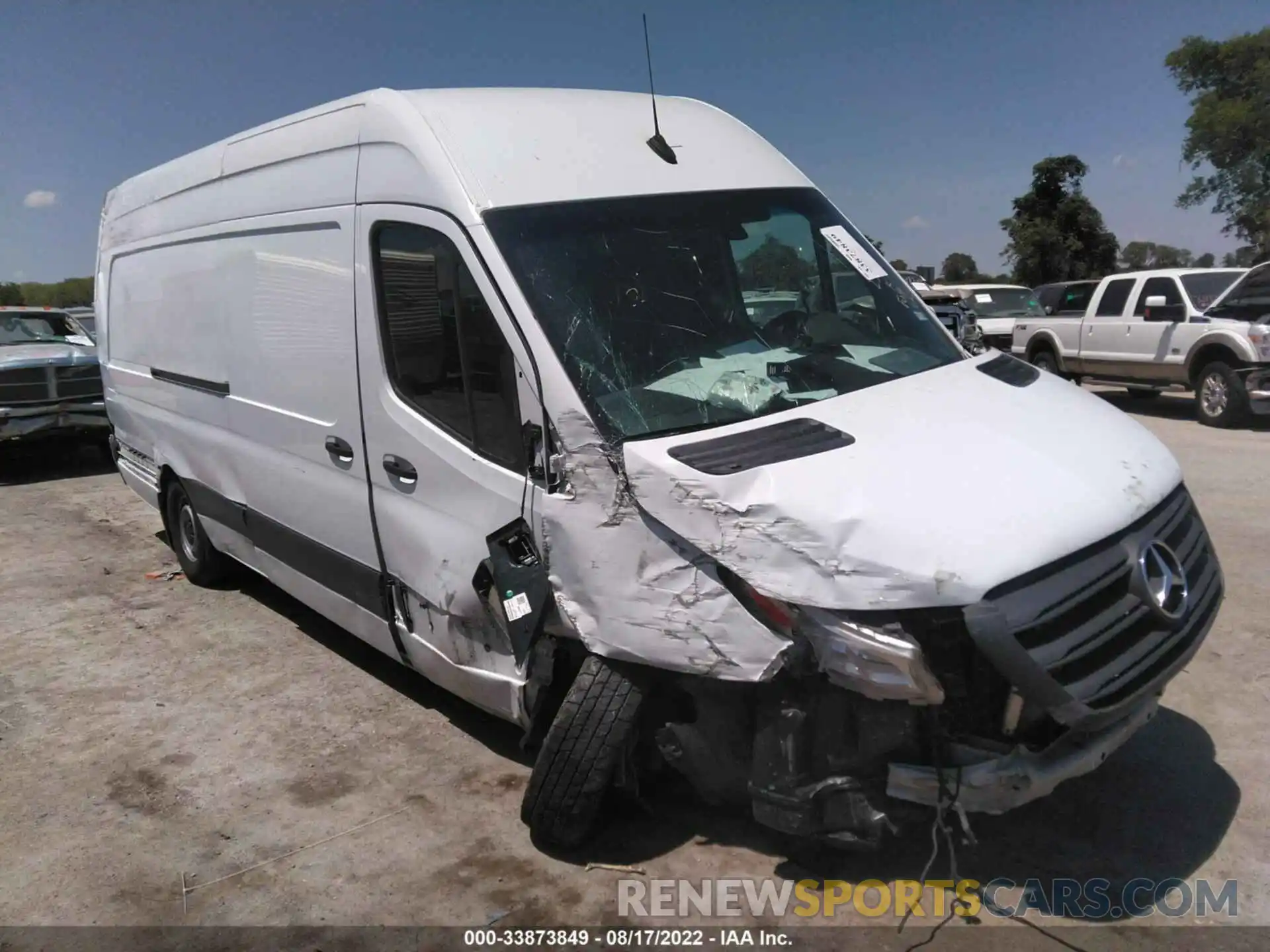 1 Photograph of a damaged car W1W4DDHY3MT050634 MERCEDES-BENZ SPRINTER CARGO VAN 2021