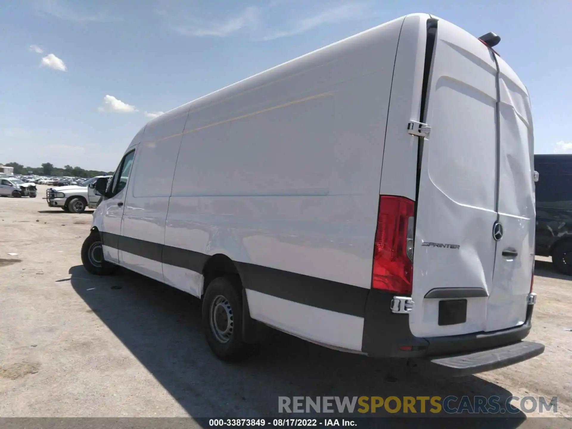 3 Photograph of a damaged car W1W4DDHY3MT050634 MERCEDES-BENZ SPRINTER CARGO VAN 2021