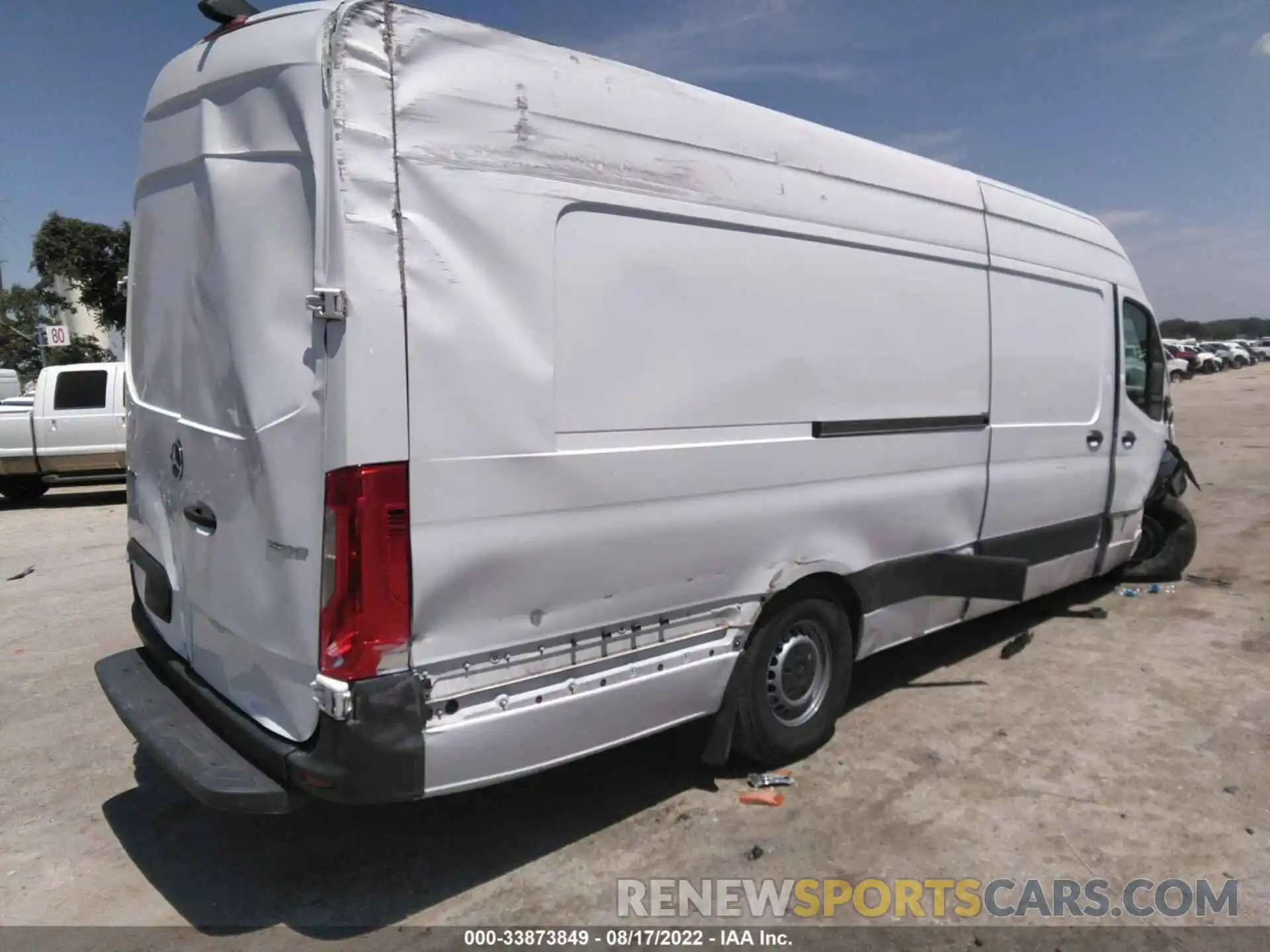 4 Photograph of a damaged car W1W4DDHY3MT050634 MERCEDES-BENZ SPRINTER CARGO VAN 2021