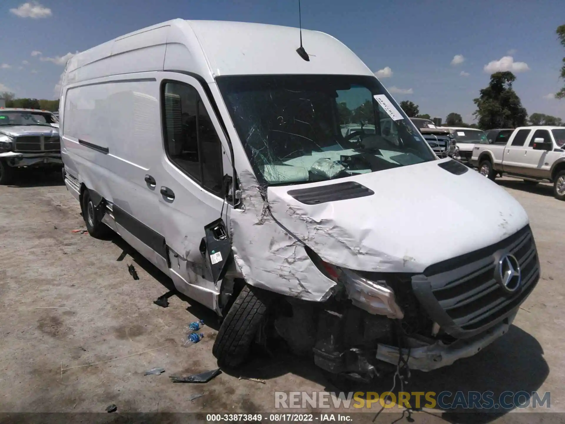 6 Photograph of a damaged car W1W4DDHY3MT050634 MERCEDES-BENZ SPRINTER CARGO VAN 2021