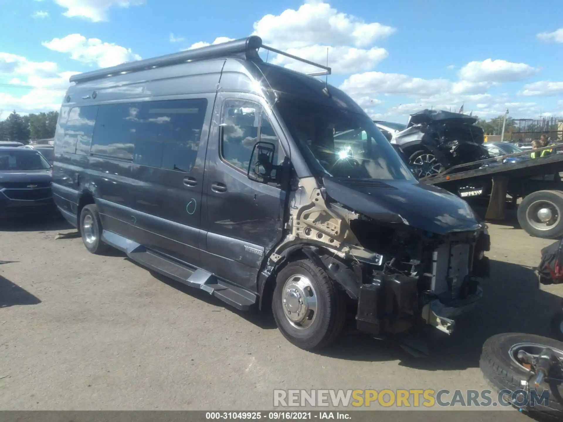 1 Фотография поврежденного автомобиля W1W8ED3Y2LP226148 MERCEDES-BENZ SPRINTER CARGO VAN 2021