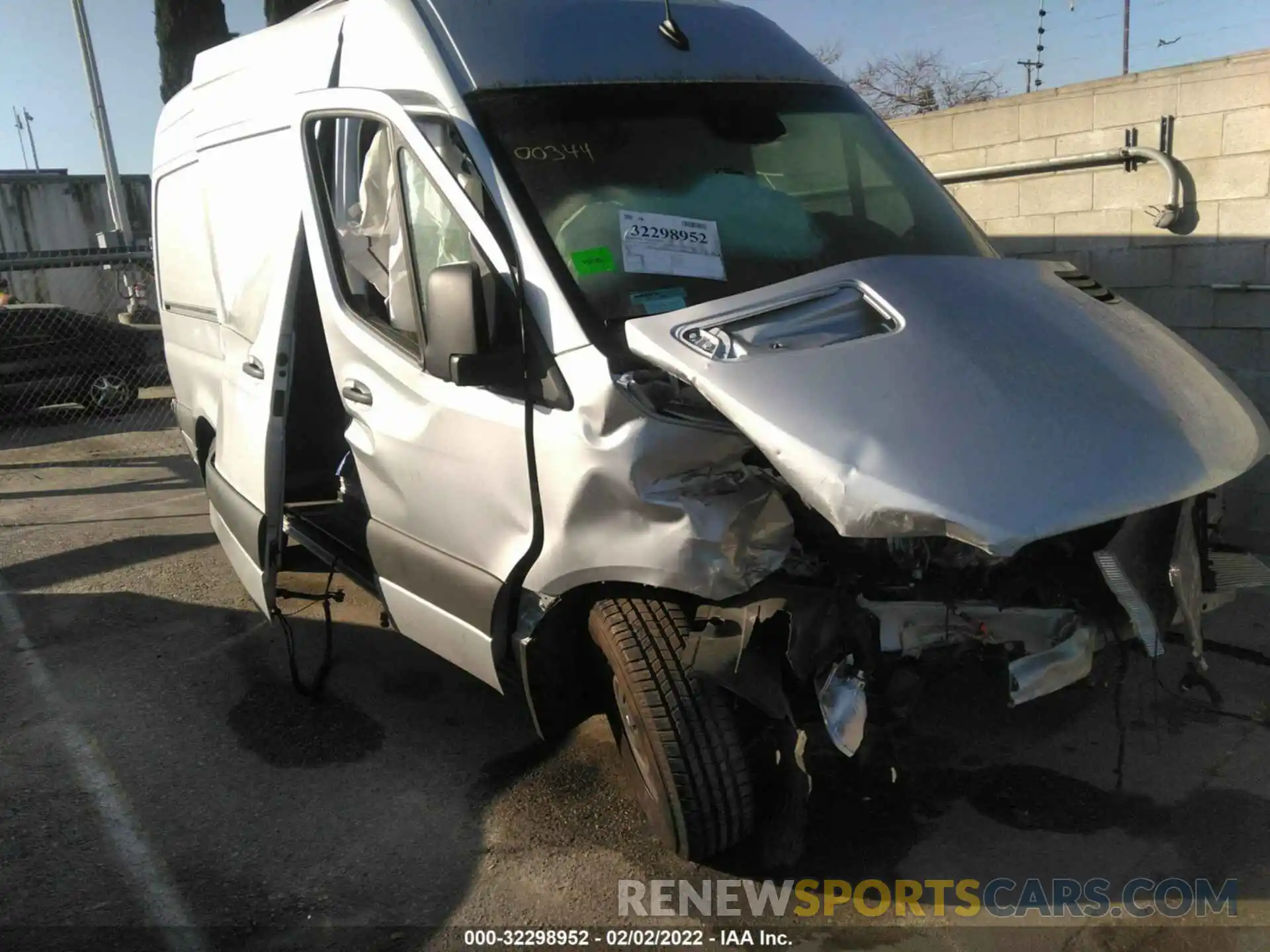 1 Photograph of a damaged car W1Y40BHY2MT073281 MERCEDES-BENZ SPRINTER CARGO VAN 2021