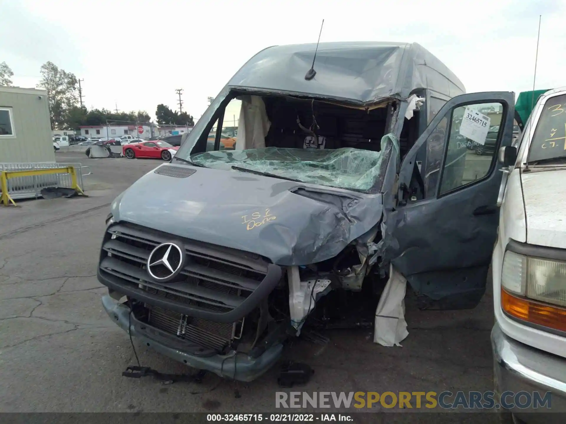 2 Photograph of a damaged car W1Y40CHY7MT063982 MERCEDES-BENZ SPRINTER CARGO VAN 2021