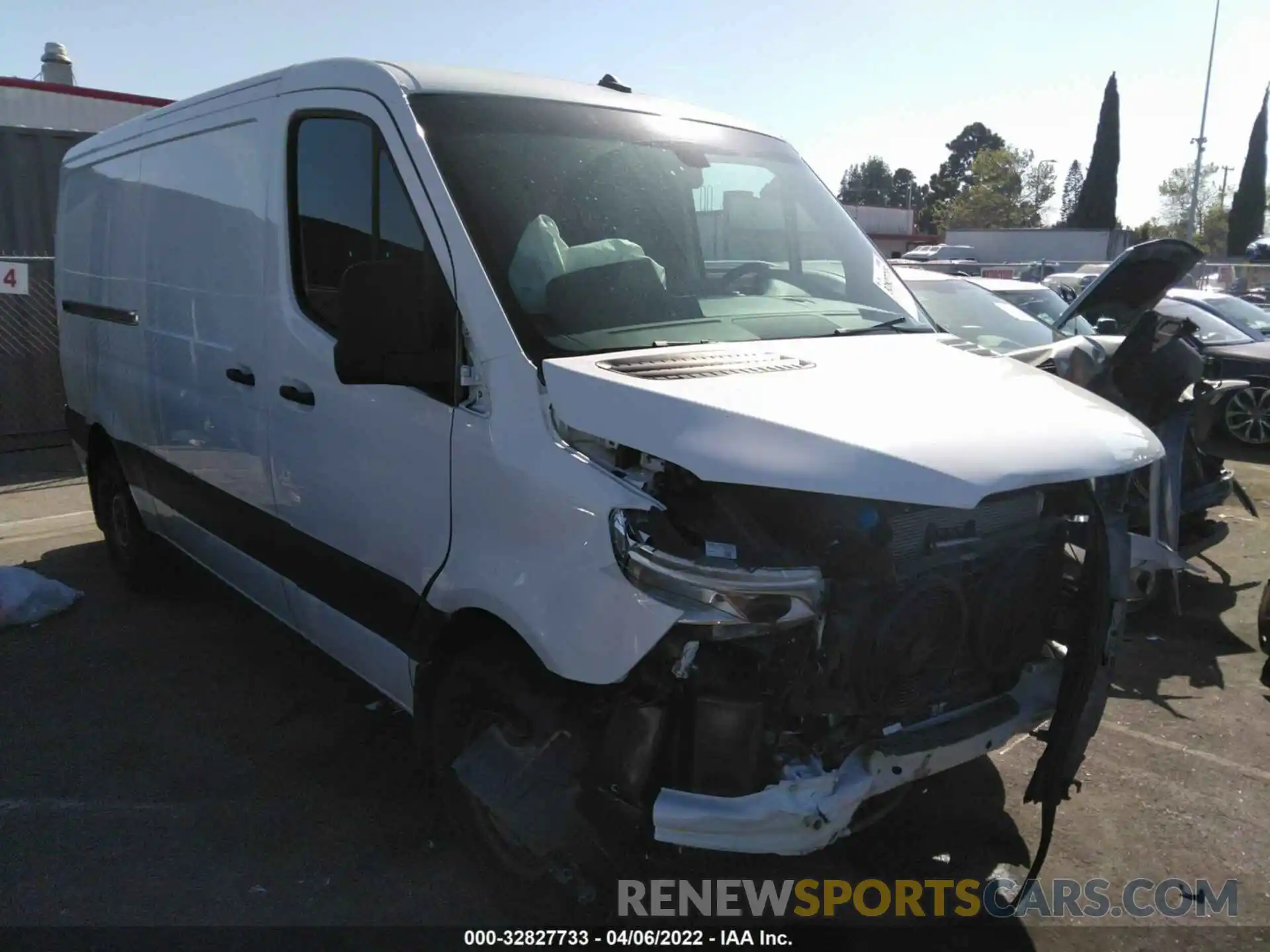 1 Photograph of a damaged car W1Y4DBHY8MT062001 MERCEDES-BENZ SPRINTER CARGO VAN 2021