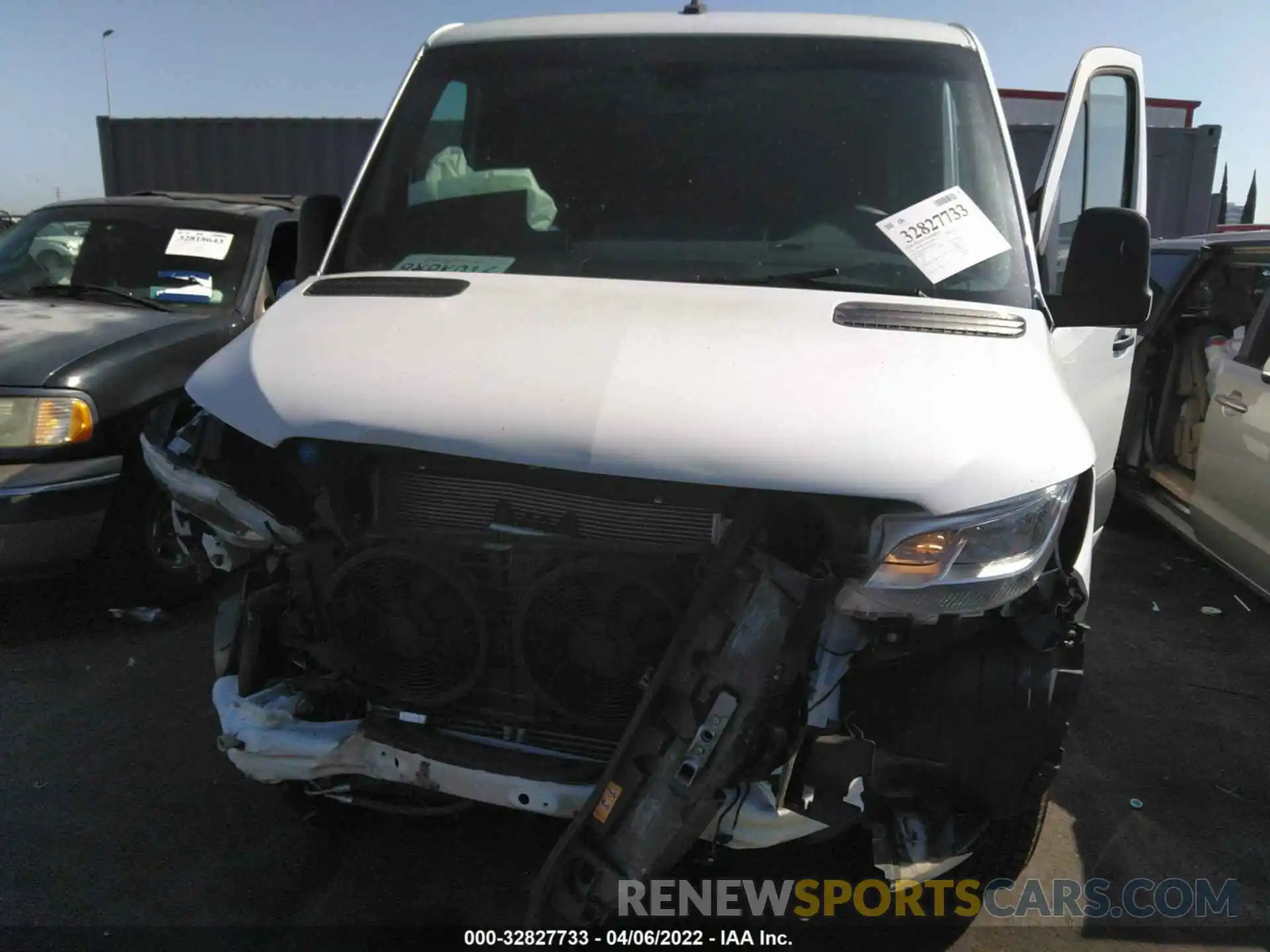 6 Photograph of a damaged car W1Y4DBHY8MT062001 MERCEDES-BENZ SPRINTER CARGO VAN 2021