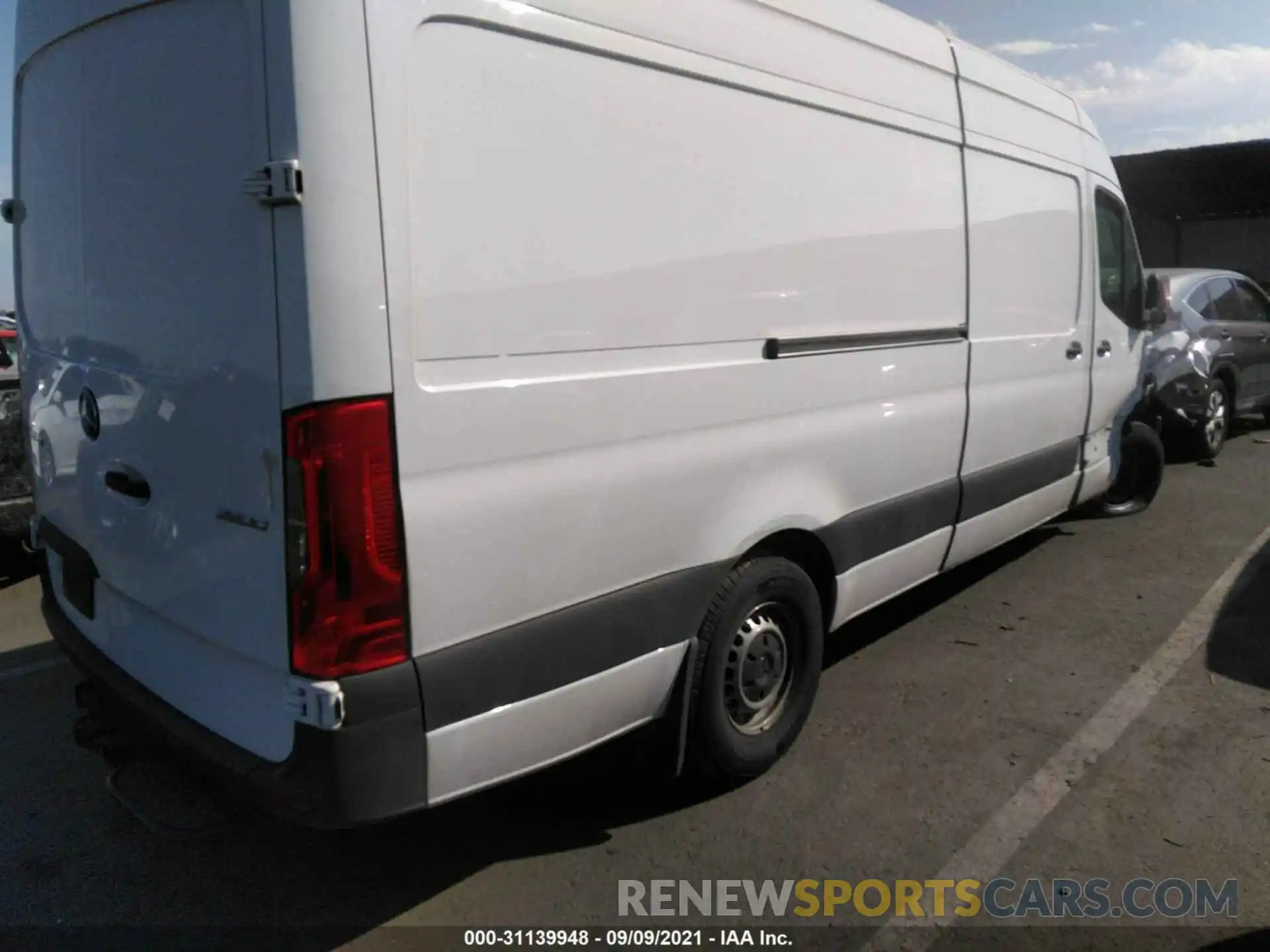 4 Фотография поврежденного автомобиля W1Y4DCHY0MT047451 MERCEDES-BENZ SPRINTER CARGO VAN 2021