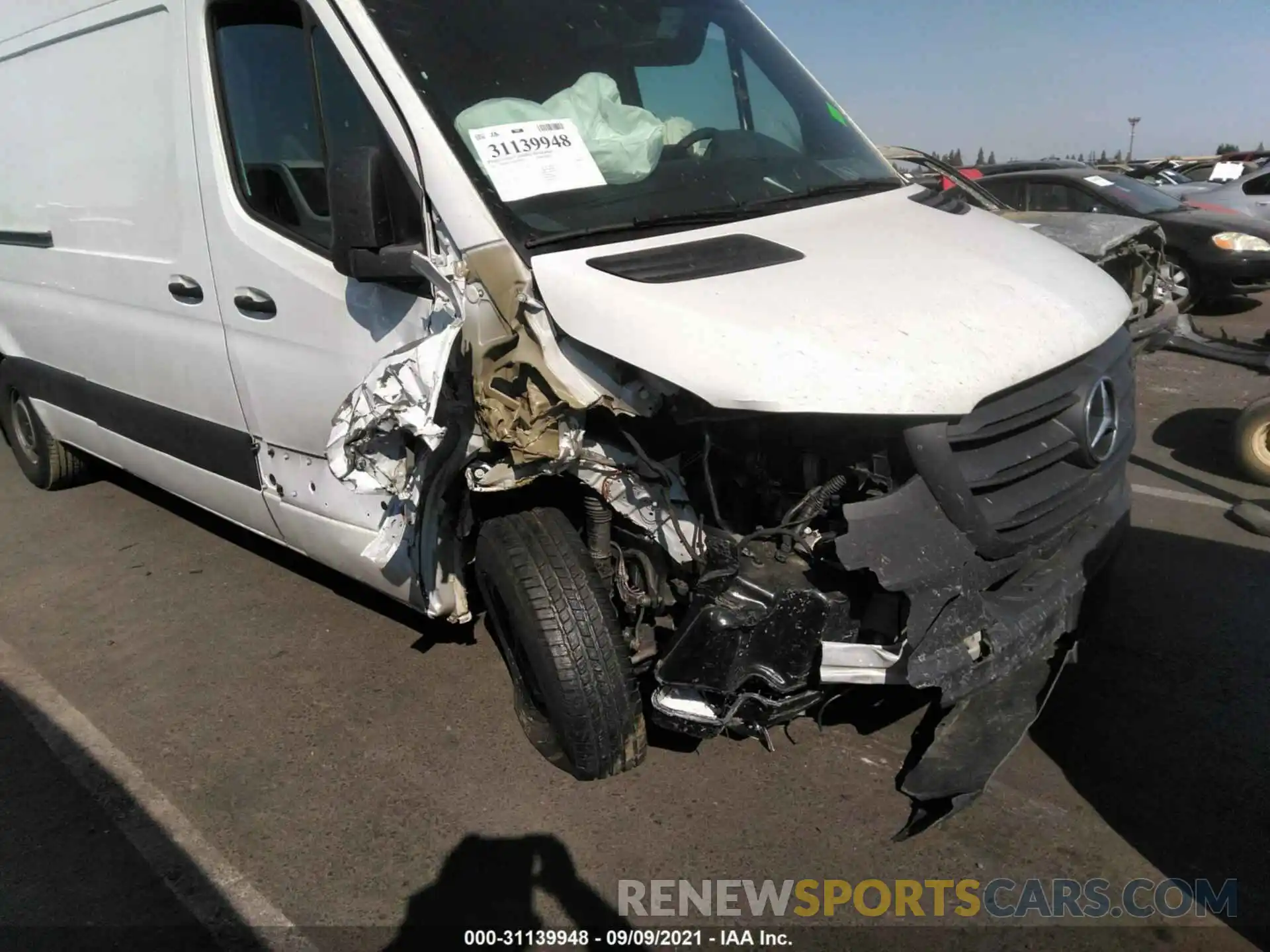 6 Photograph of a damaged car W1Y4DCHY0MT047451 MERCEDES-BENZ SPRINTER CARGO VAN 2021