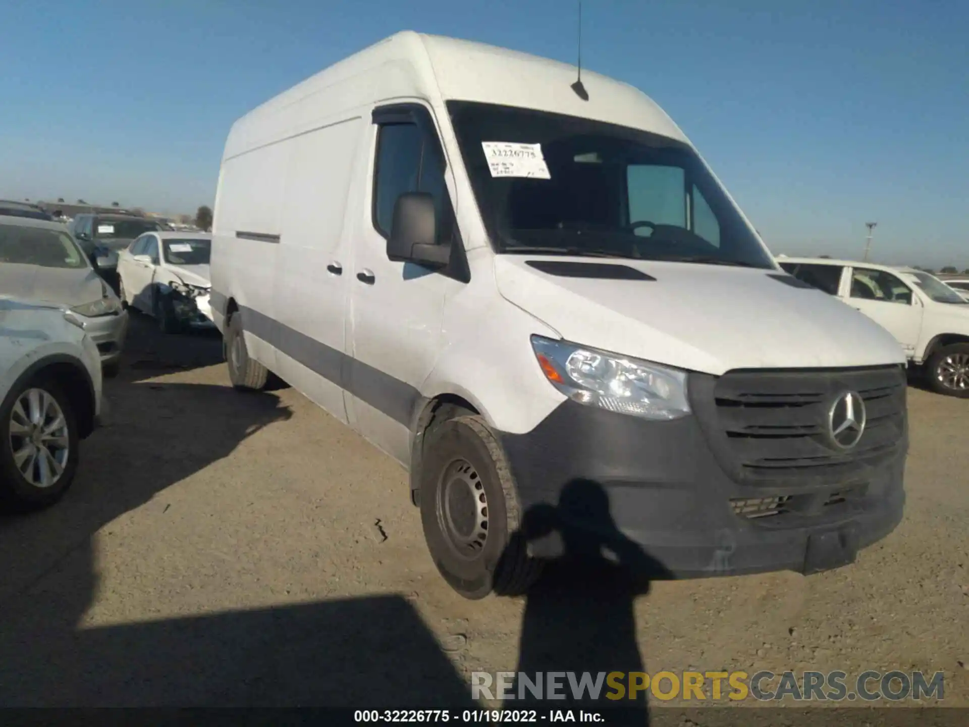 1 Фотография поврежденного автомобиля W1Y4DCHY2MT056863 MERCEDES-BENZ SPRINTER CARGO VAN 2021