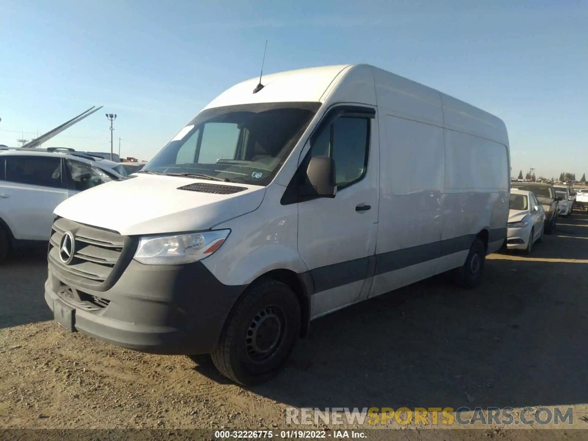 2 Photograph of a damaged car W1Y4DCHY2MT056863 MERCEDES-BENZ SPRINTER CARGO VAN 2021