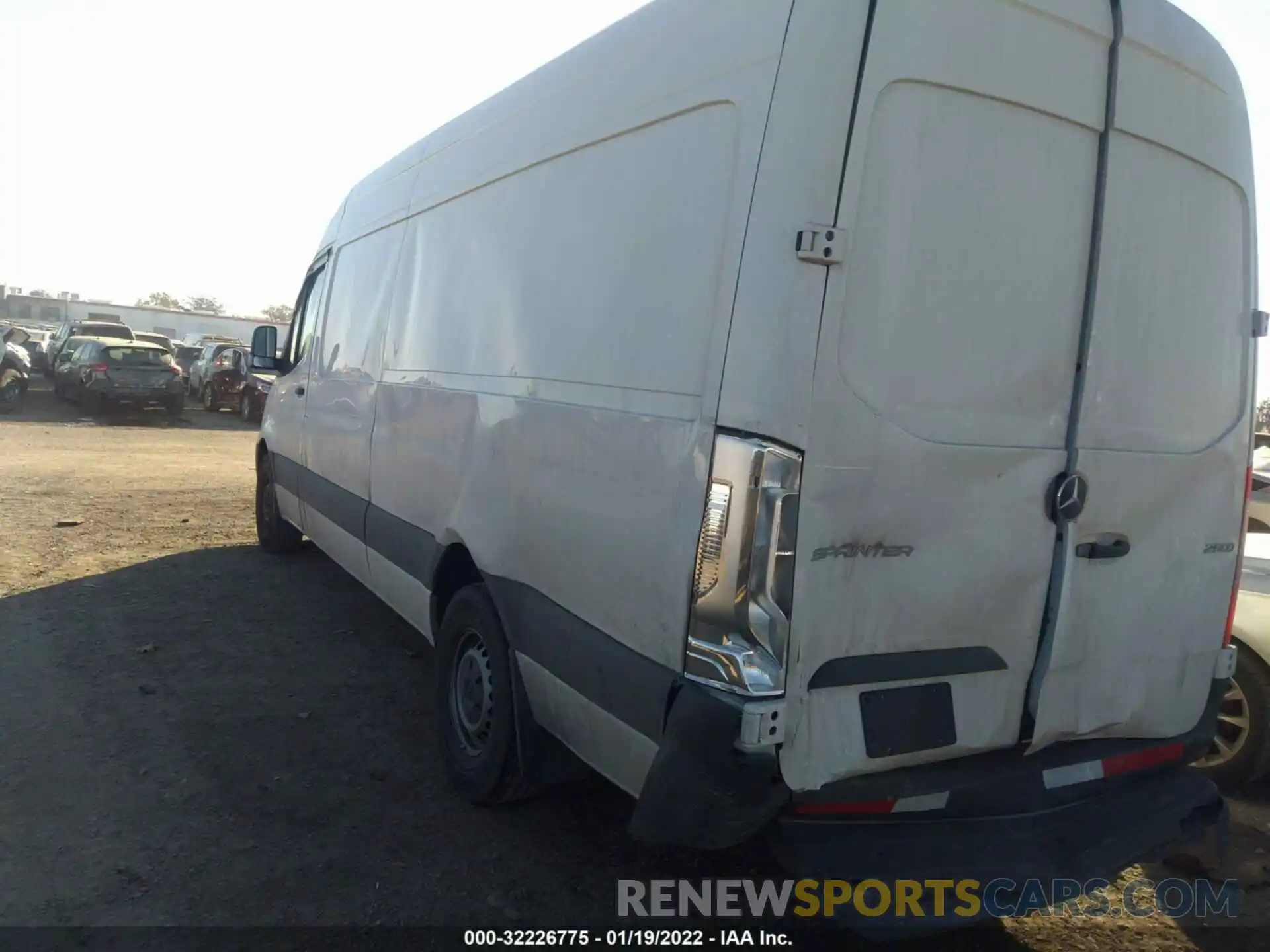 3 Фотография поврежденного автомобиля W1Y4DCHY2MT056863 MERCEDES-BENZ SPRINTER CARGO VAN 2021