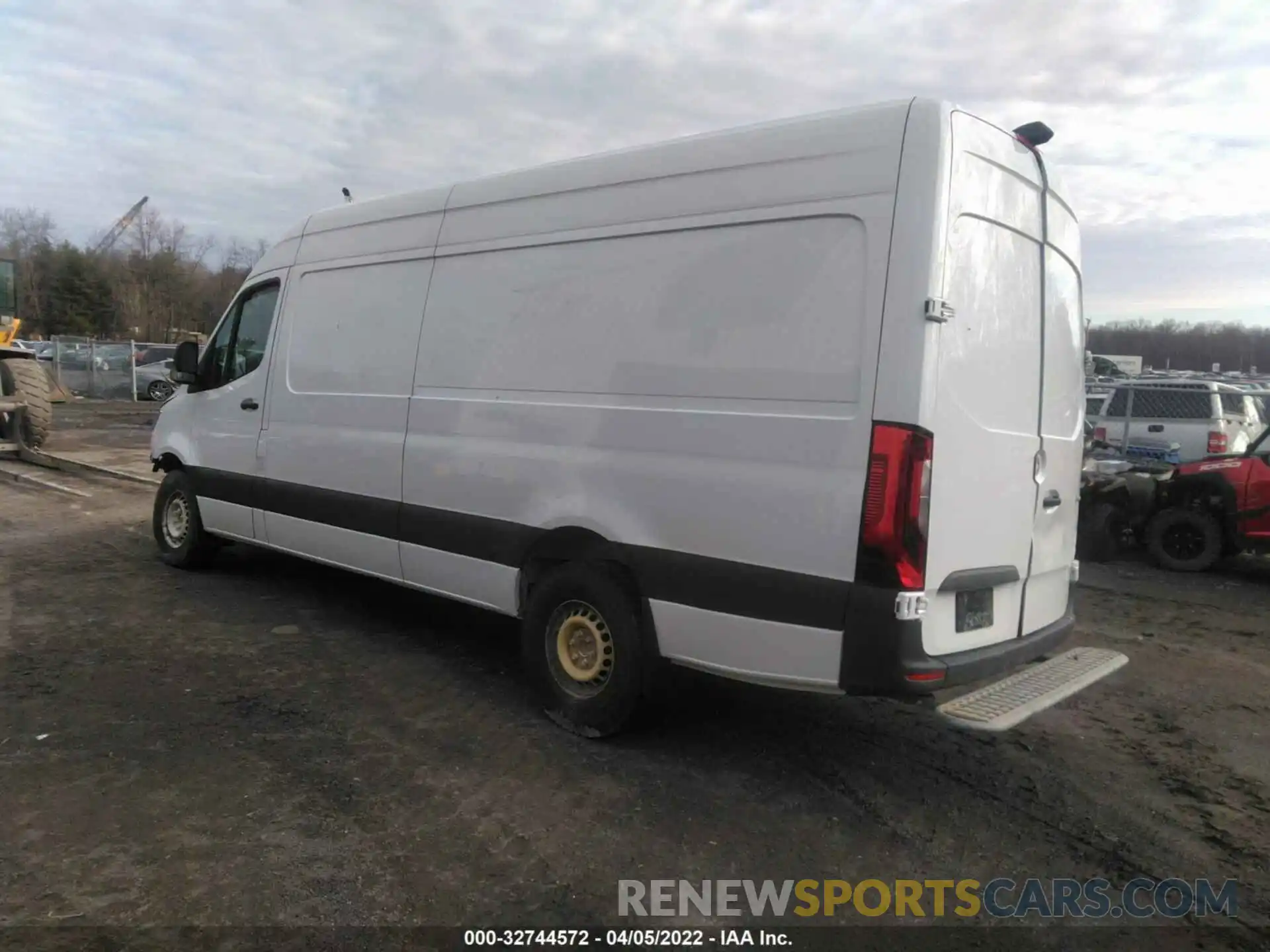 3 Фотография поврежденного автомобиля W1Y4DCHY7MT060956 MERCEDES-BENZ SPRINTER CARGO VAN 2021