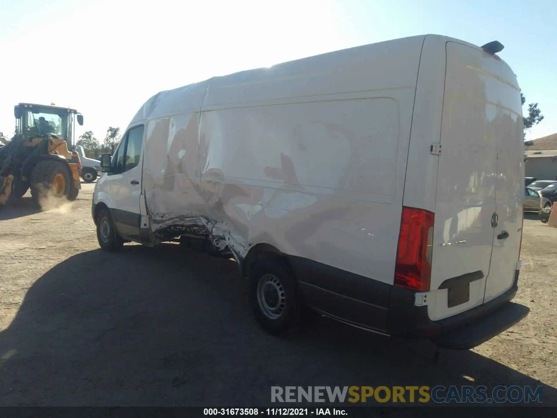 3 Photograph of a damaged car W1Y4DCHY9MT045522 MERCEDES-BENZ SPRINTER CARGO VAN 2021