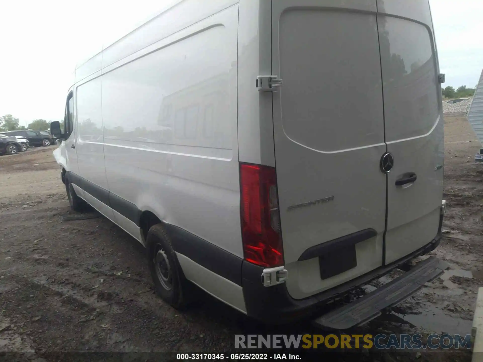 3 Фотография поврежденного автомобиля W1Y4DCHYXMT051250 MERCEDES-BENZ SPRINTER CARGO VAN 2021