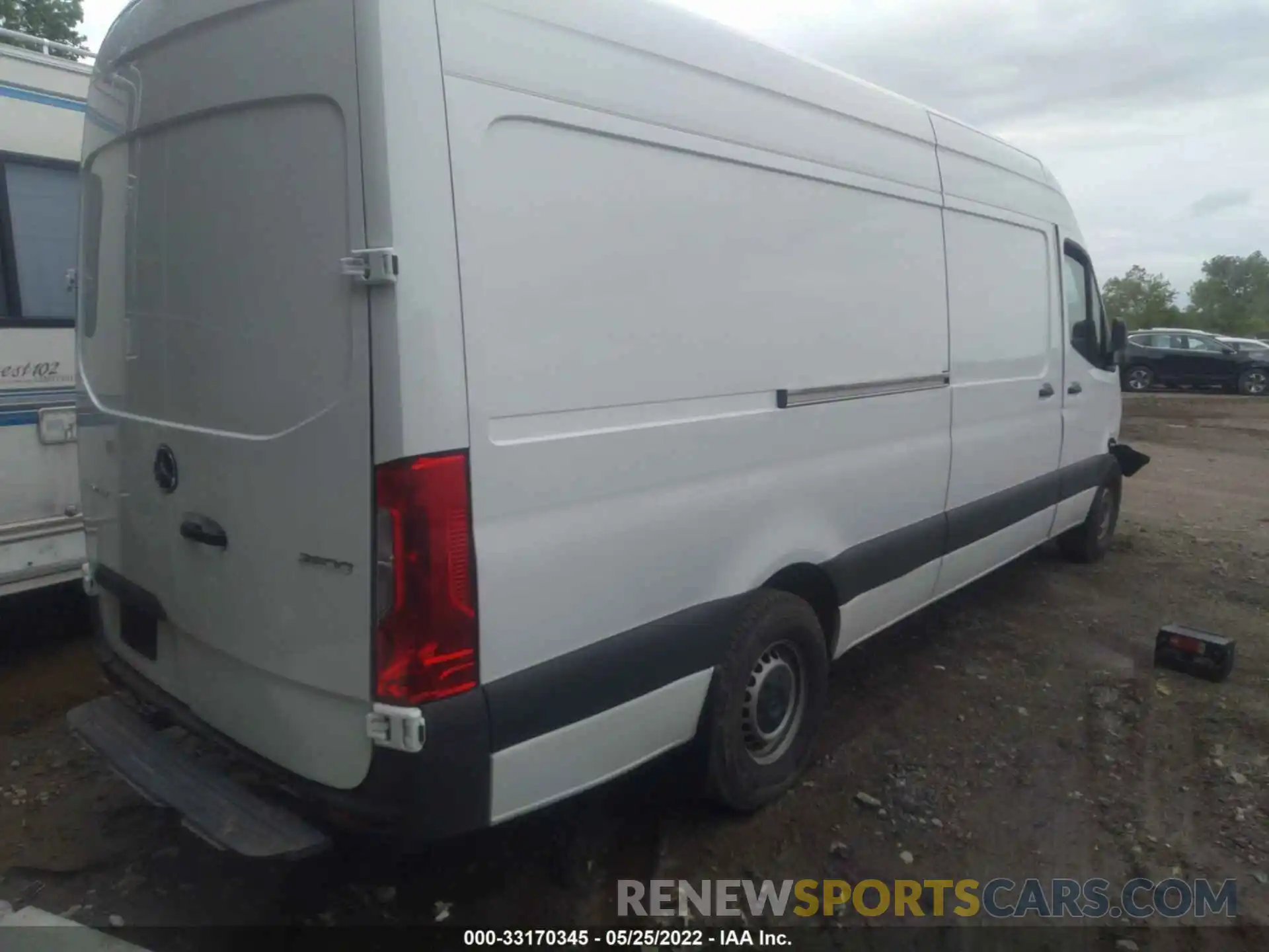 4 Фотография поврежденного автомобиля W1Y4DCHYXMT051250 MERCEDES-BENZ SPRINTER CARGO VAN 2021