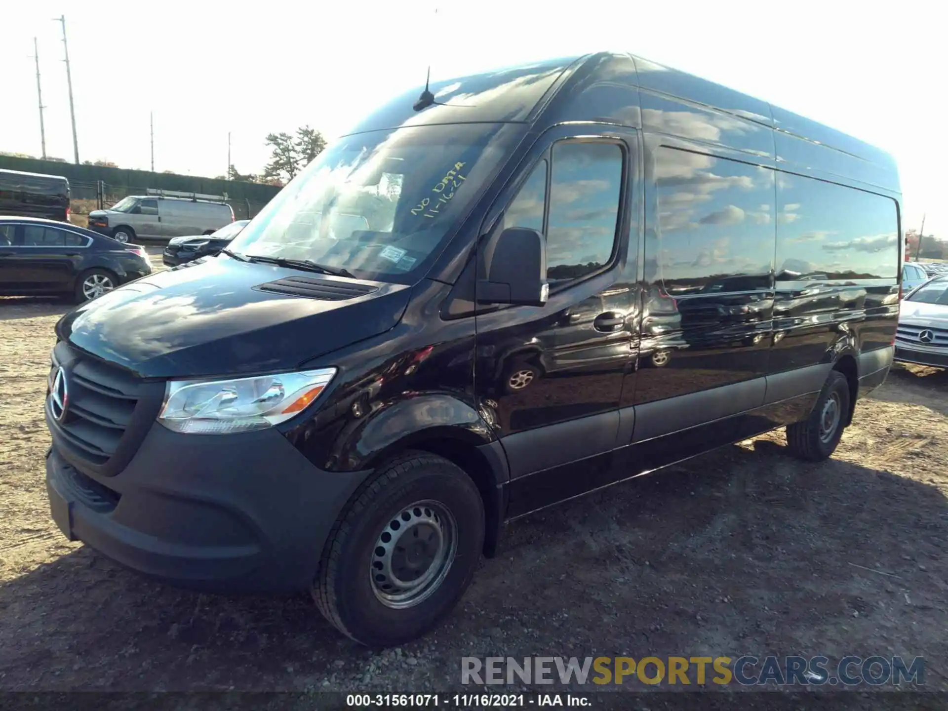 2 Photograph of a damaged car W1Y4DCHYXMT054441 MERCEDES-BENZ SPRINTER CARGO VAN 2021