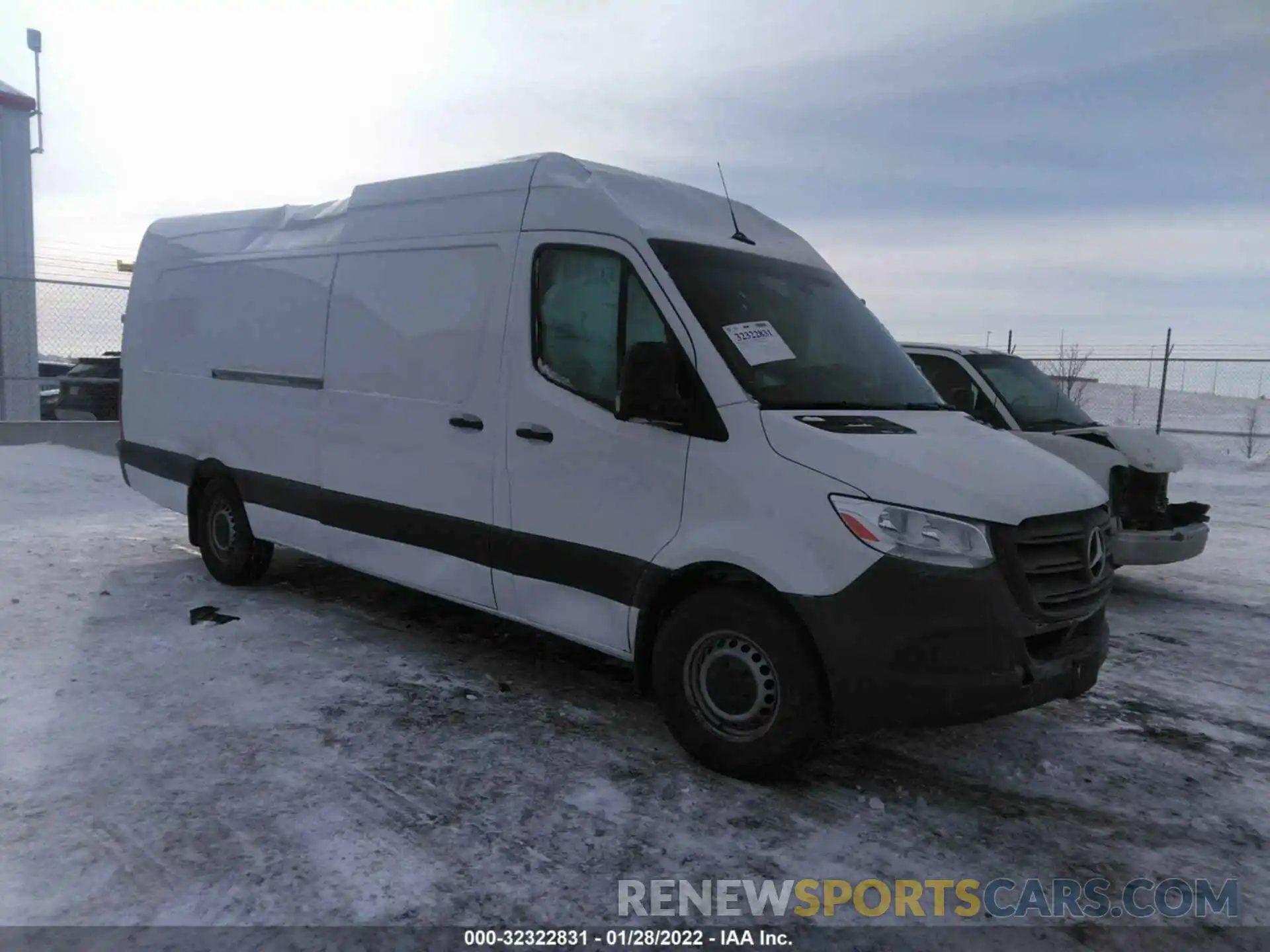 1 Photograph of a damaged car W1Y4DDHY5MT050271 MERCEDES-BENZ SPRINTER CARGO VAN 2021