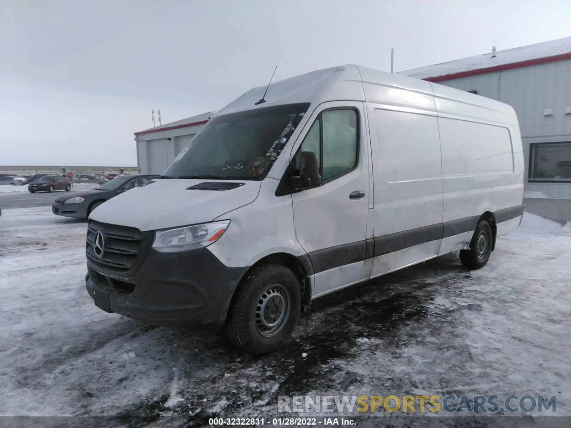 2 Photograph of a damaged car W1Y4DDHY5MT050271 MERCEDES-BENZ SPRINTER CARGO VAN 2021