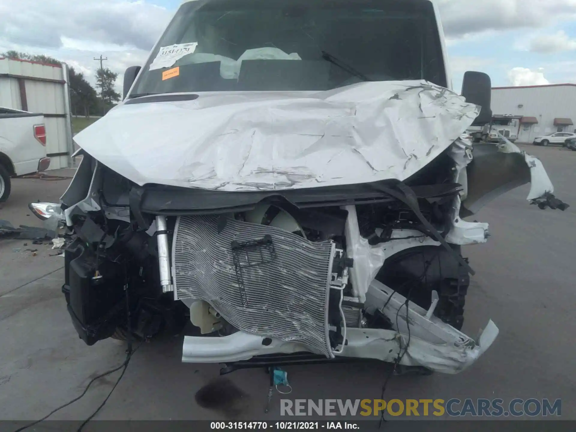 6 Photograph of a damaged car W1Y4EBHY7MT059913 MERCEDES-BENZ SPRINTER CARGO VAN 2021