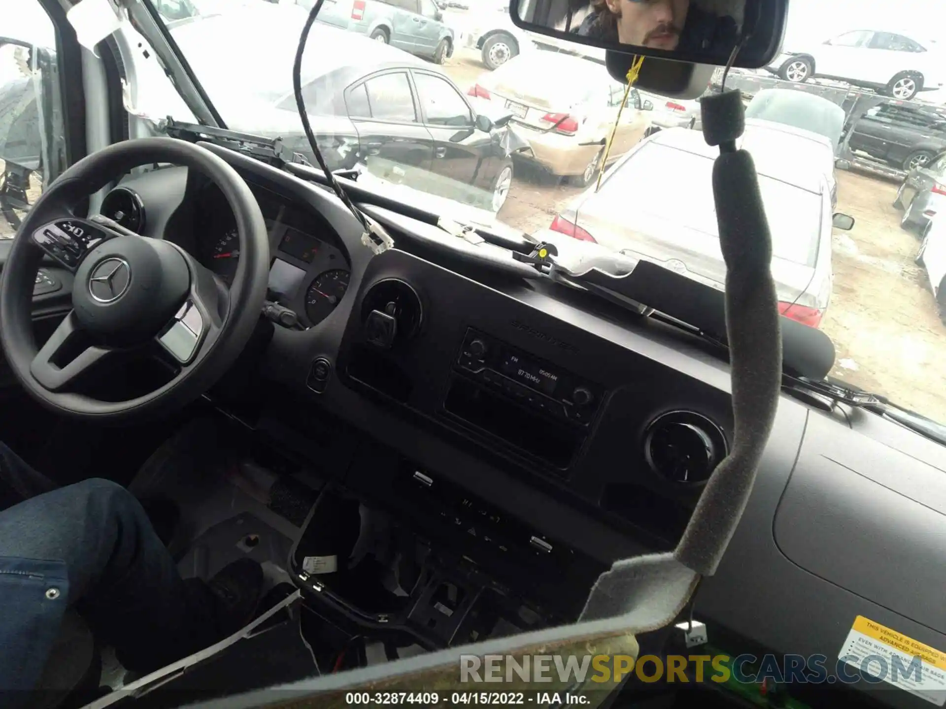 5 Photograph of a damaged car W1Y4EBHY8MT059306 MERCEDES-BENZ SPRINTER CARGO VAN 2021