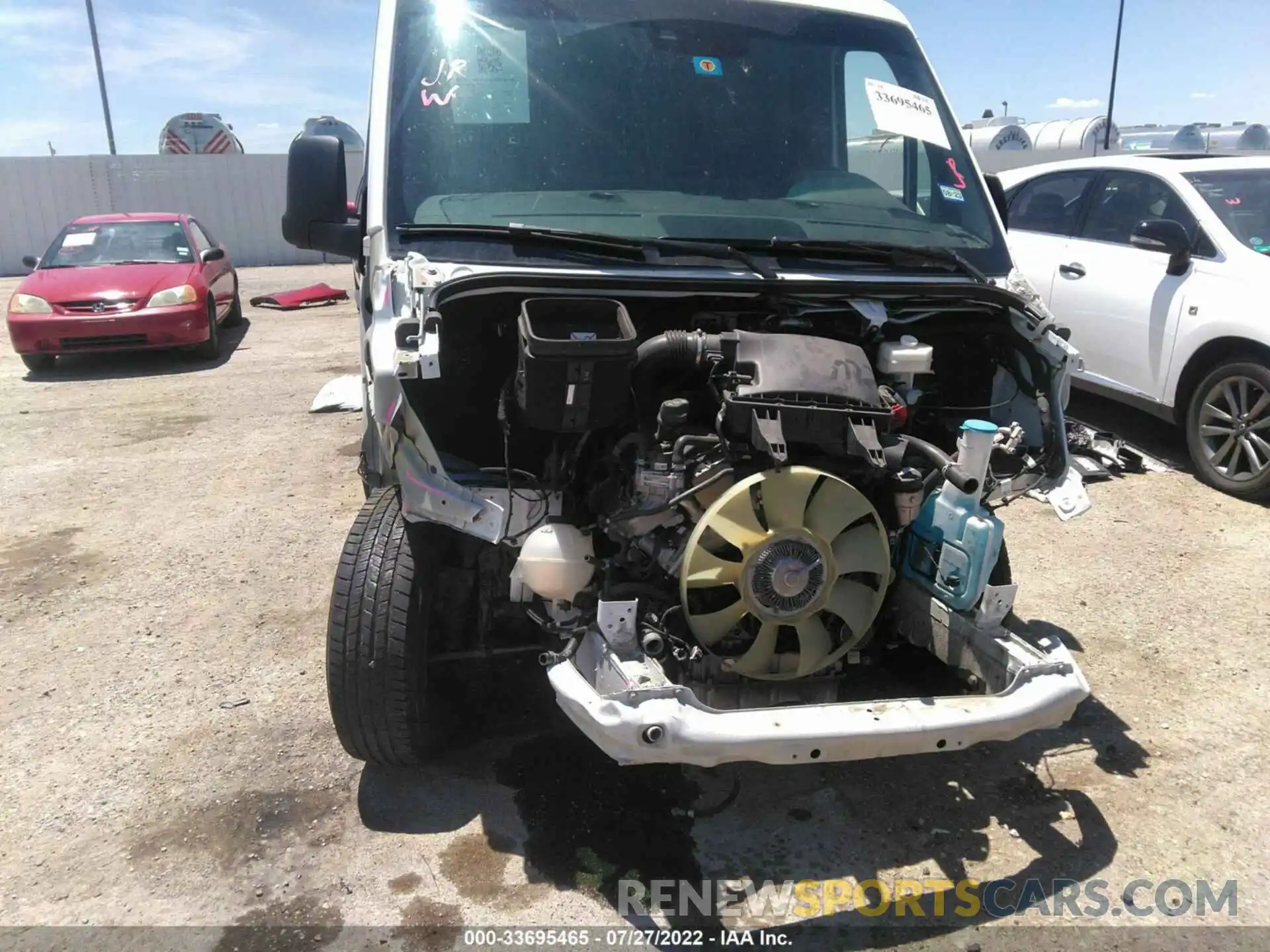 6 Photograph of a damaged car W1Y4EBHYXMT060716 MERCEDES-BENZ SPRINTER CARGO VAN 2021