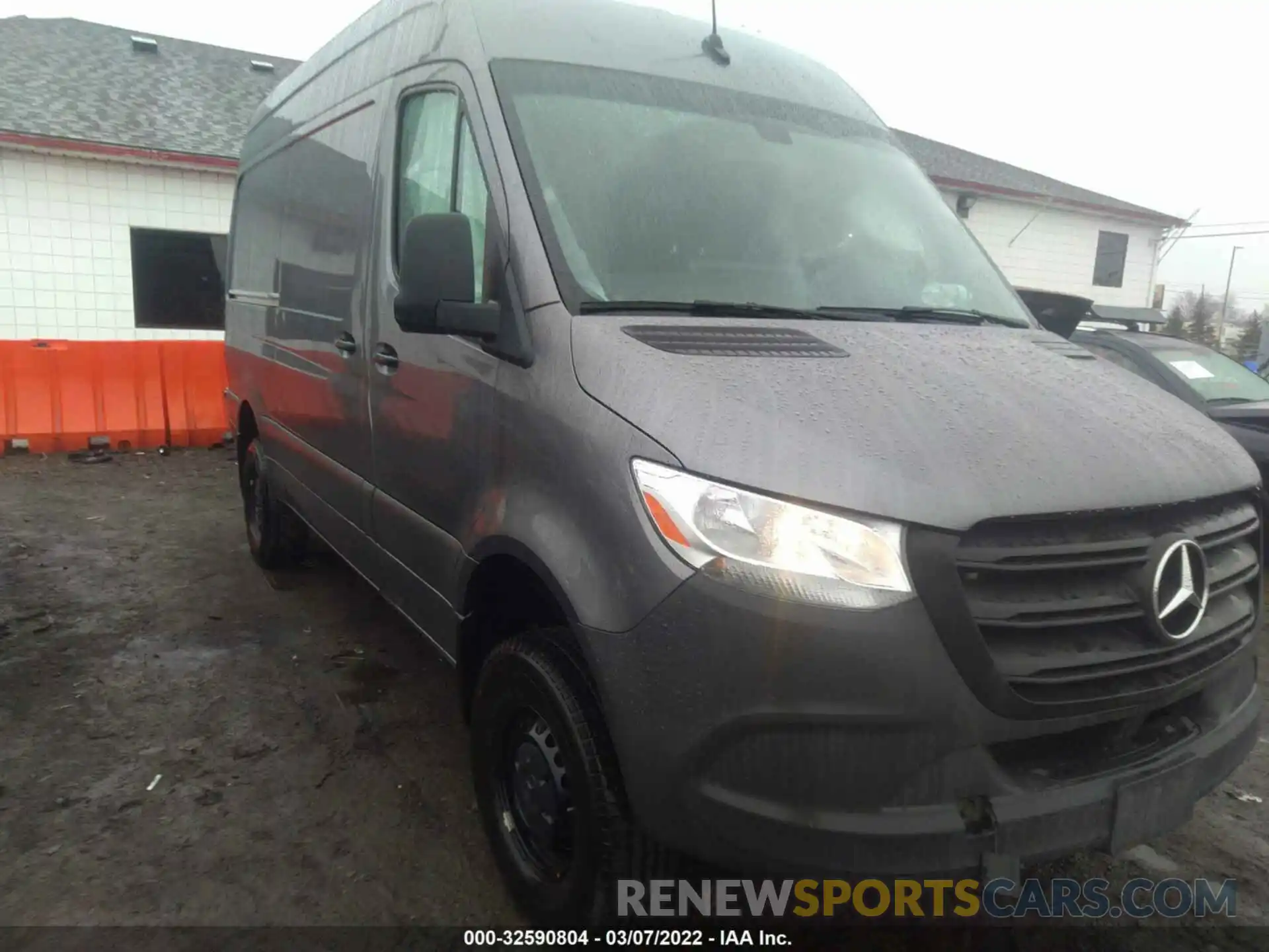 1 Photograph of a damaged car W1Y4EBVY9MT057892 MERCEDES-BENZ SPRINTER CARGO VAN 2021