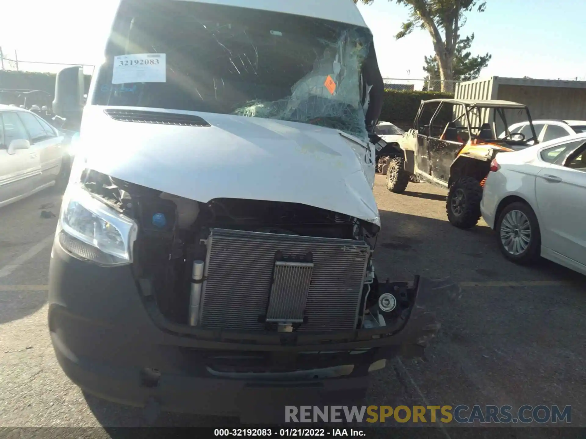 6 Photograph of a damaged car W1Y4ECHY2MT065429 MERCEDES-BENZ SPRINTER CARGO VAN 2021