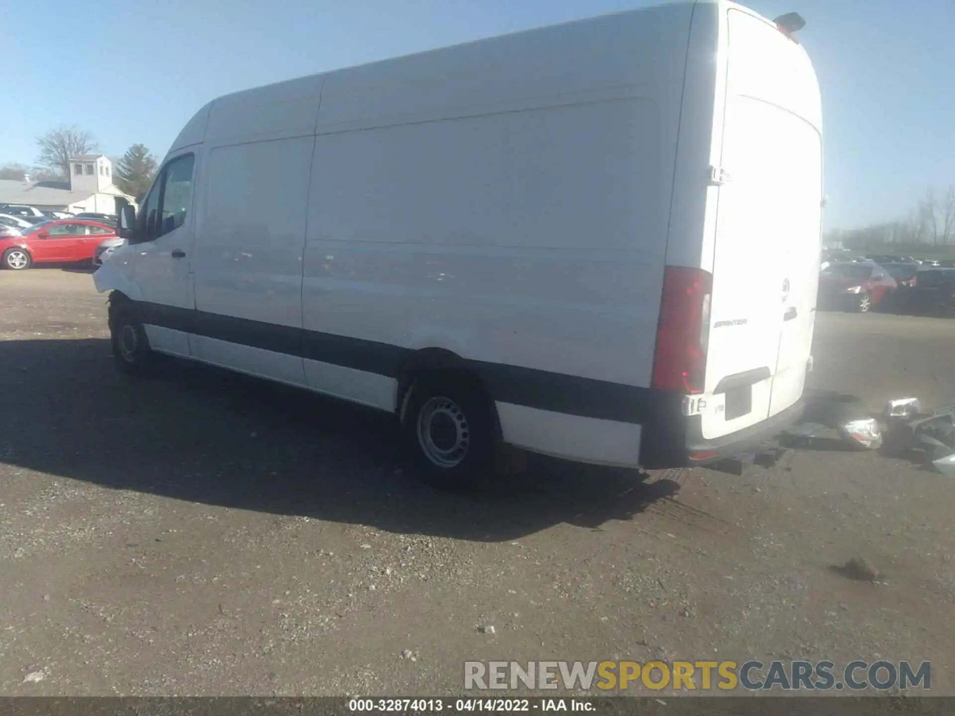 3 Фотография поврежденного автомобиля W1Y4ECHY8MT065760 MERCEDES-BENZ SPRINTER CARGO VAN 2021