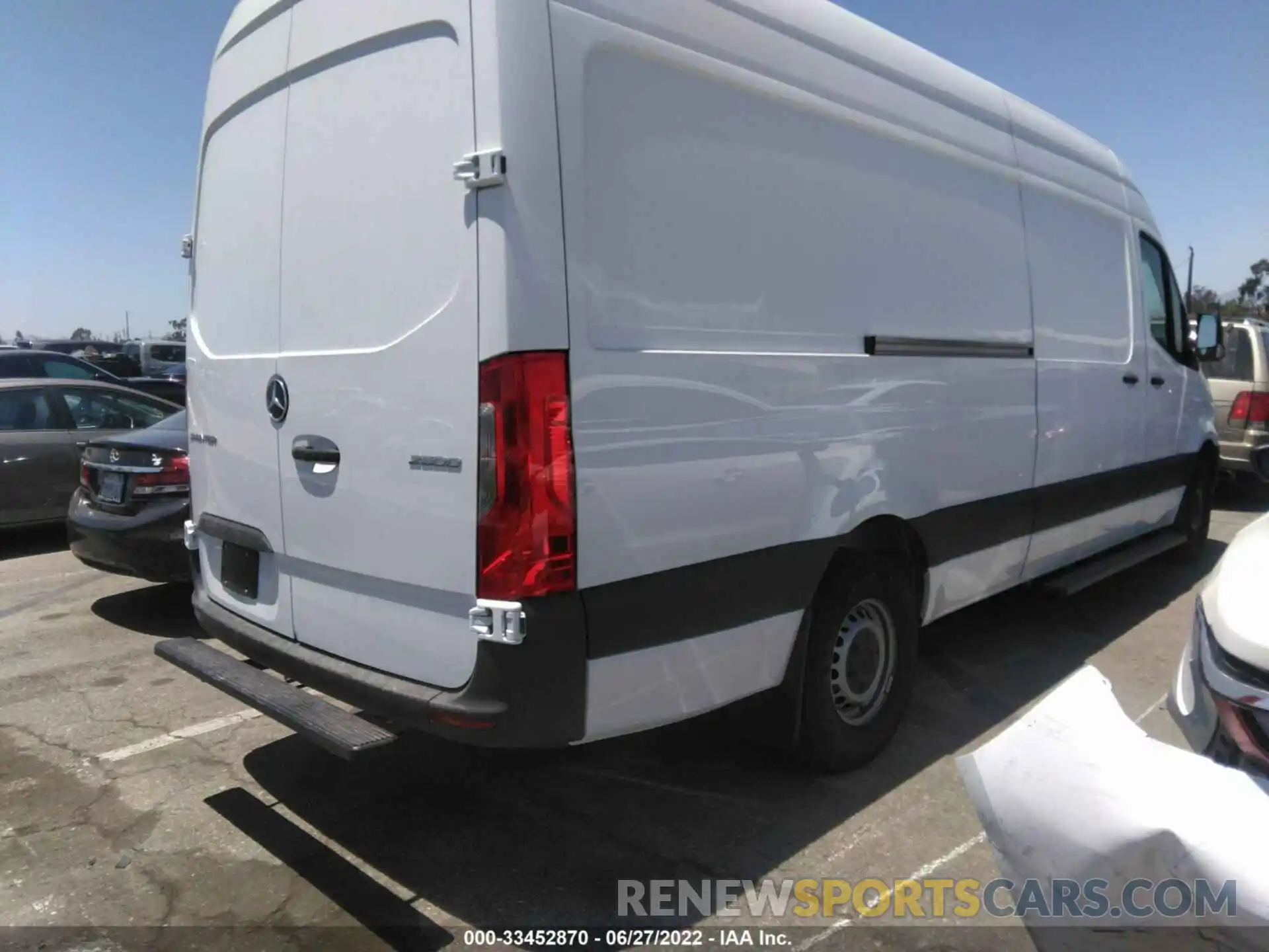 4 Photograph of a damaged car W1Y4ECHY8MT077164 MERCEDES-BENZ SPRINTER CARGO VAN 2021