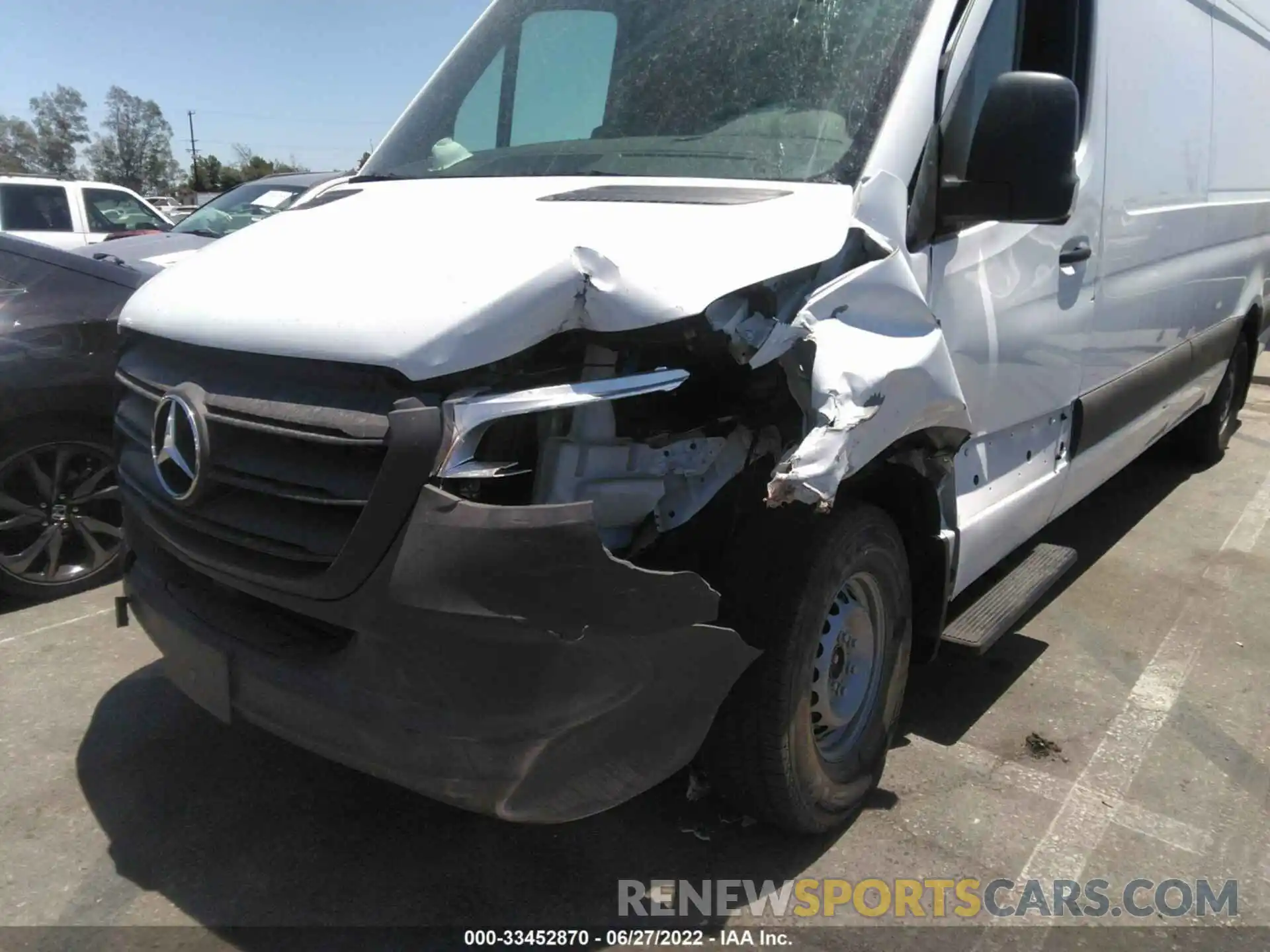 6 Photograph of a damaged car W1Y4ECHY8MT077164 MERCEDES-BENZ SPRINTER CARGO VAN 2021