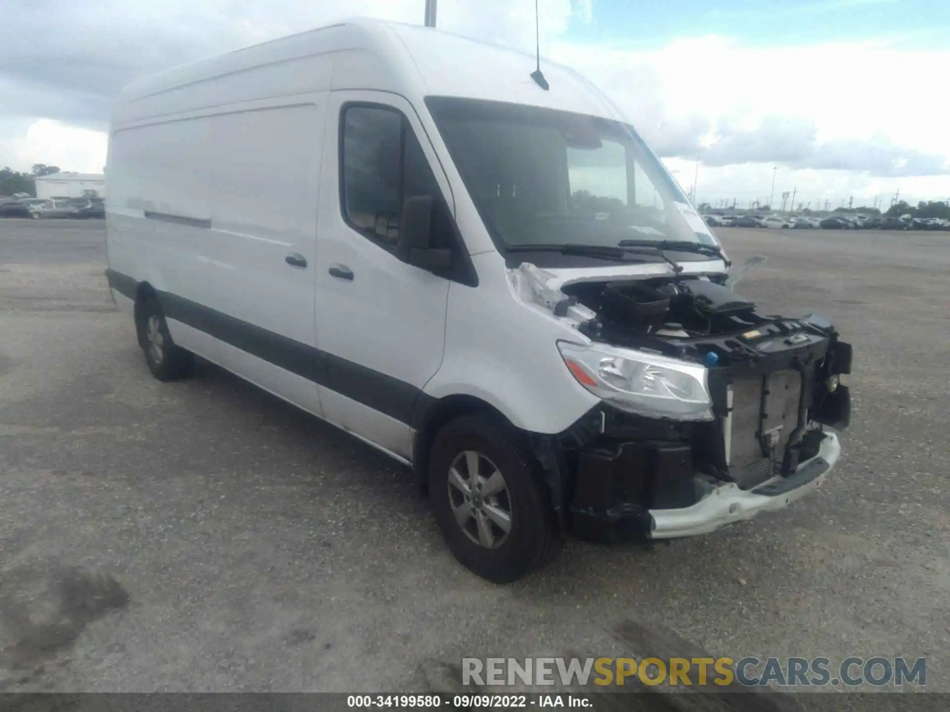 1 Photograph of a damaged car W1Y4ECHY9MT057912 MERCEDES-BENZ SPRINTER CARGO VAN 2021