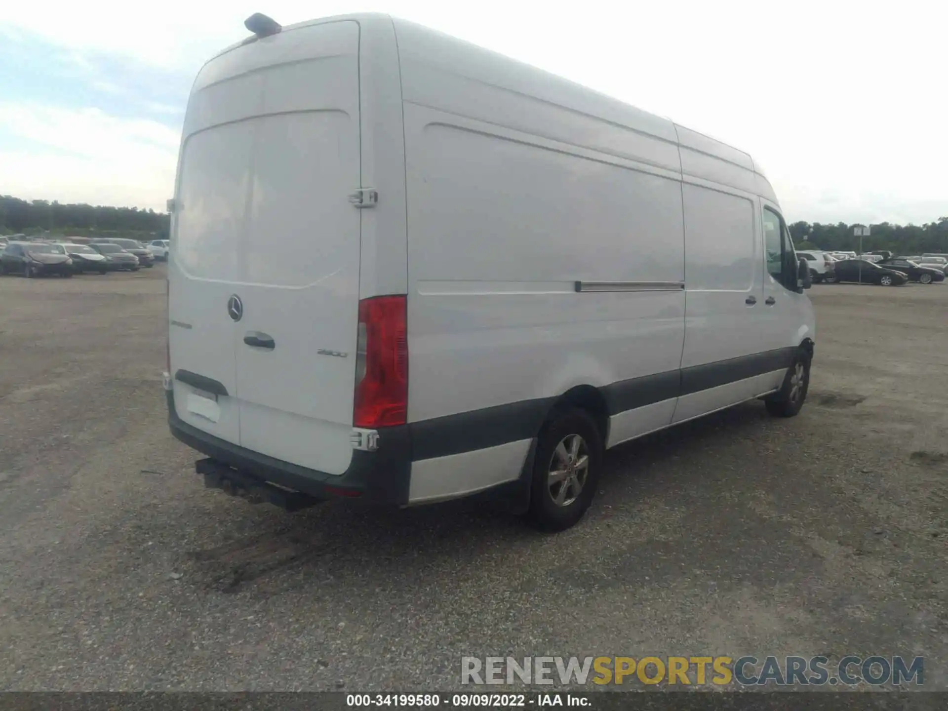 4 Photograph of a damaged car W1Y4ECHY9MT057912 MERCEDES-BENZ SPRINTER CARGO VAN 2021