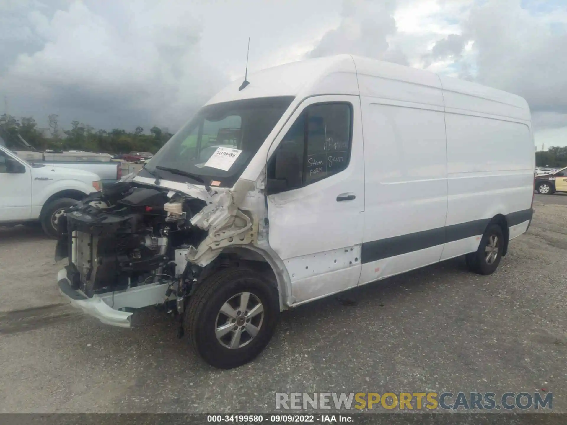 6 Photograph of a damaged car W1Y4ECHY9MT057912 MERCEDES-BENZ SPRINTER CARGO VAN 2021