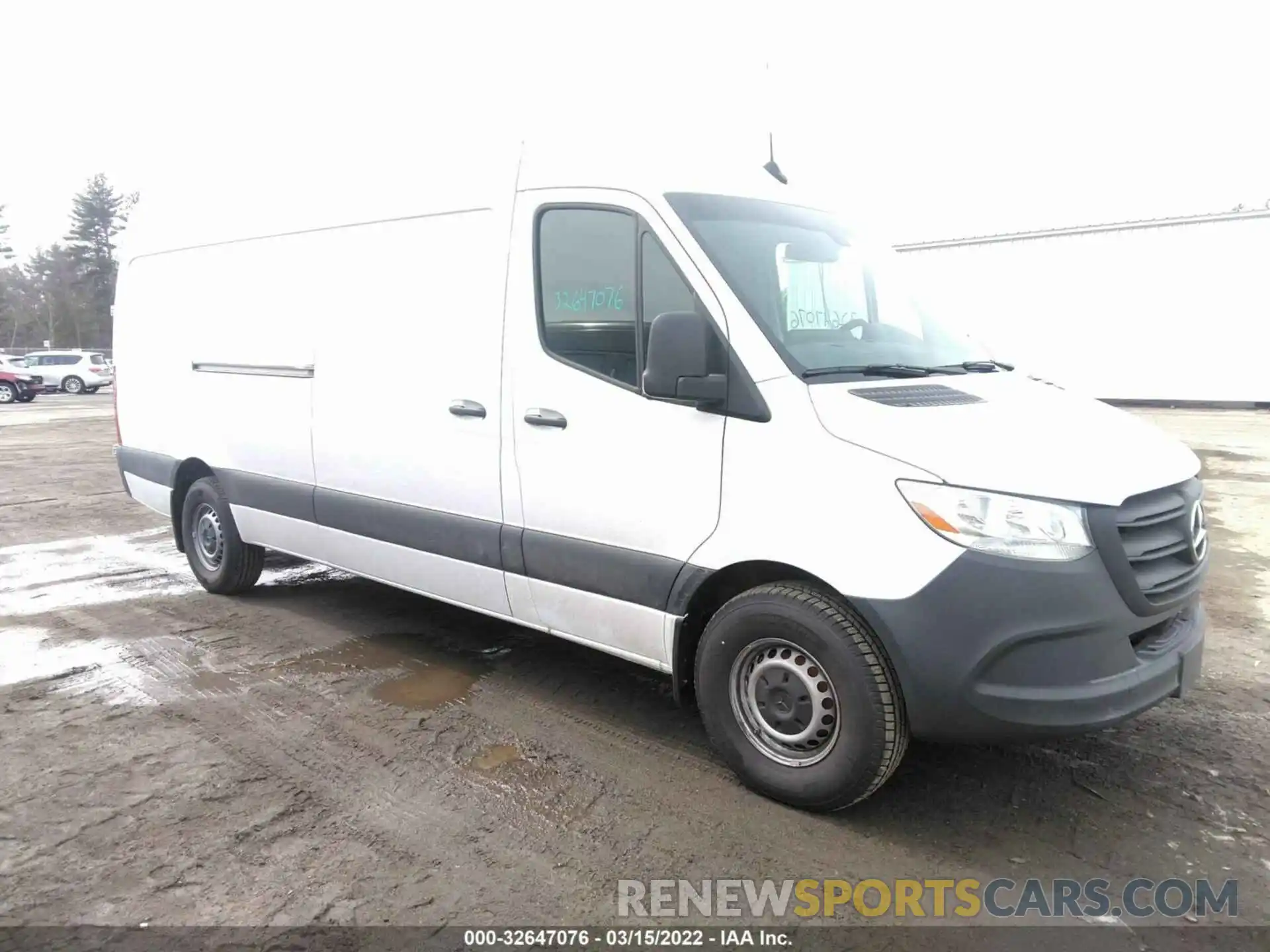 1 Фотография поврежденного автомобиля W1Y4ECHY9MT079053 MERCEDES-BENZ SPRINTER CARGO VAN 2021